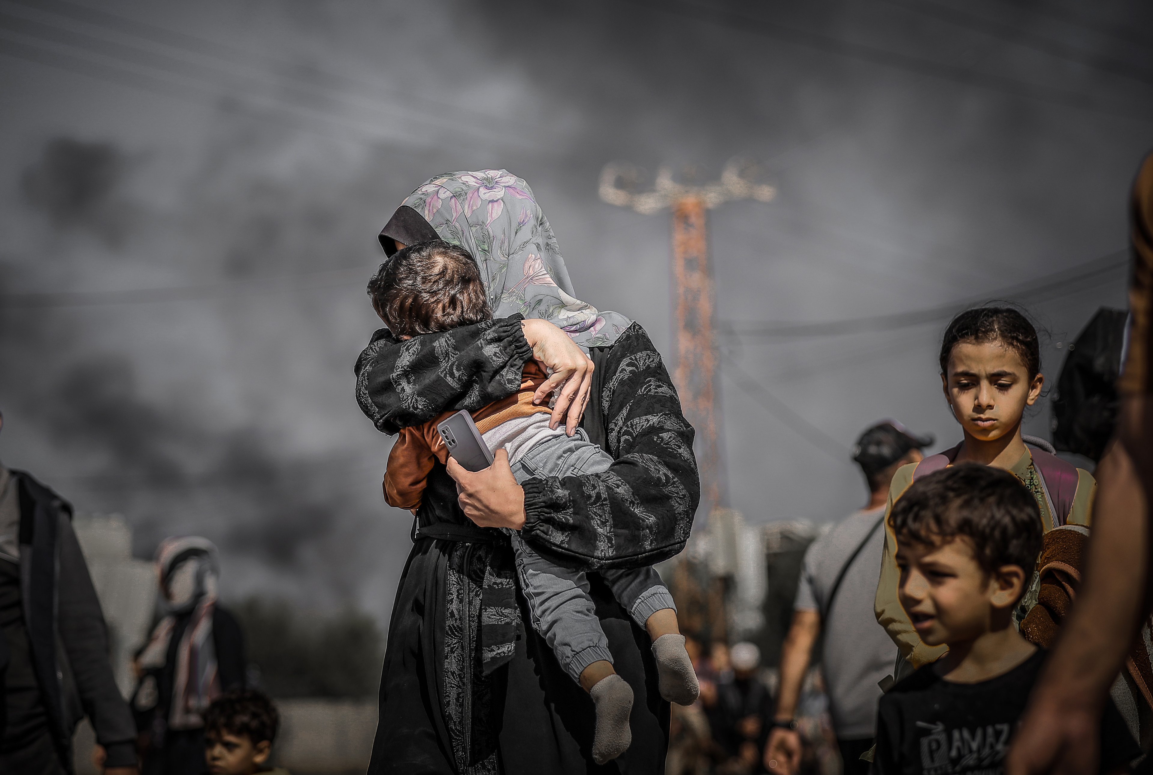 Spirála utrpení se točí dál. (Hlavní město Gaza, 10. listopadu) • Autor: Anadolu Agency