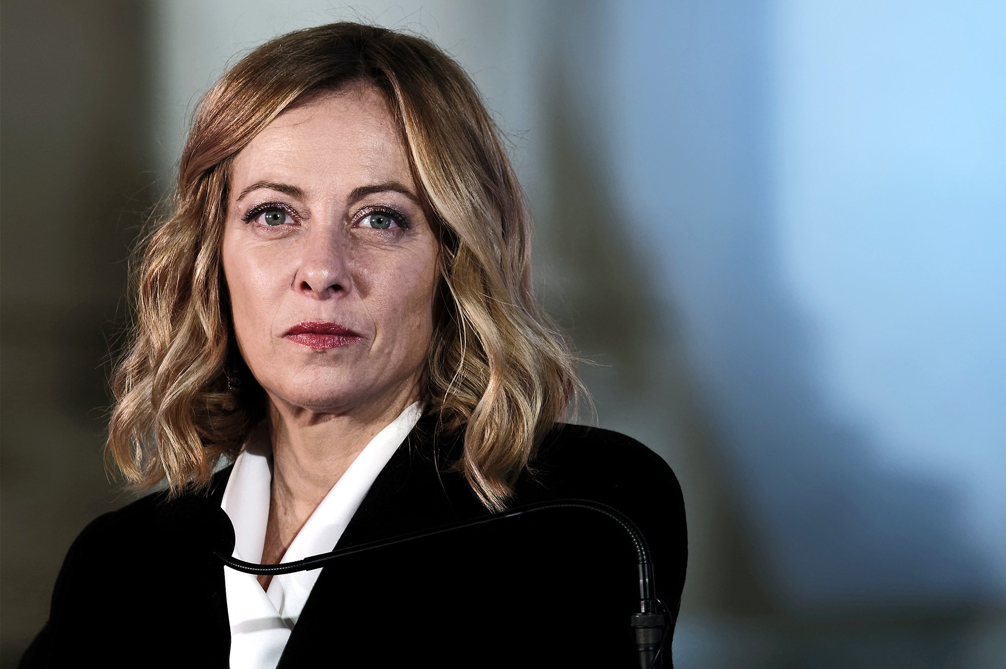 "Uvnitř ještě krásnější než navenek.“ (Musk o Meloni)
Autor: NurPhoto