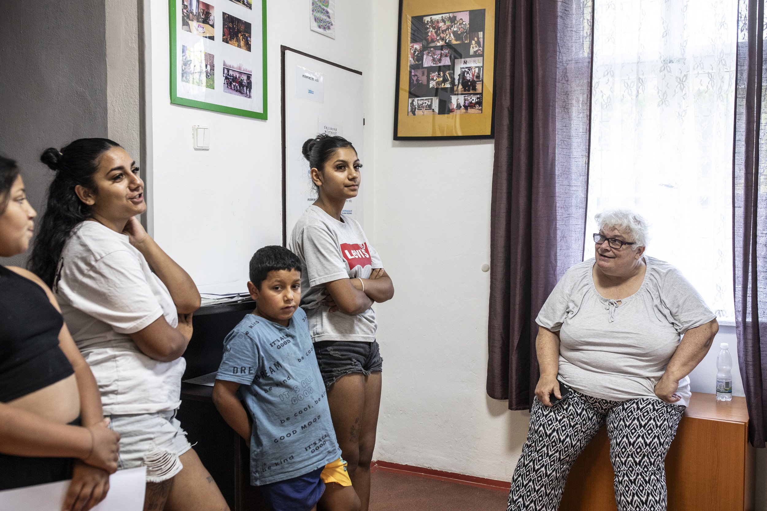 Přes tu hrůzu se mi tu stejně líbilo. (Lehotská v komunitním centru)
Autor: Milan Bureš