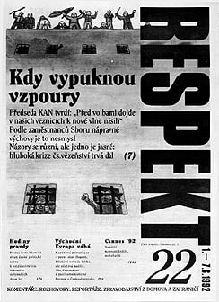 Obálka vydání 22/1992