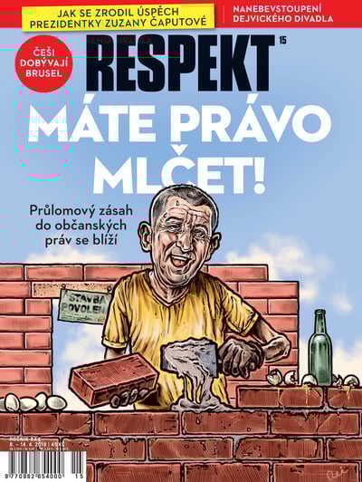 Obálka vydání 15/2019