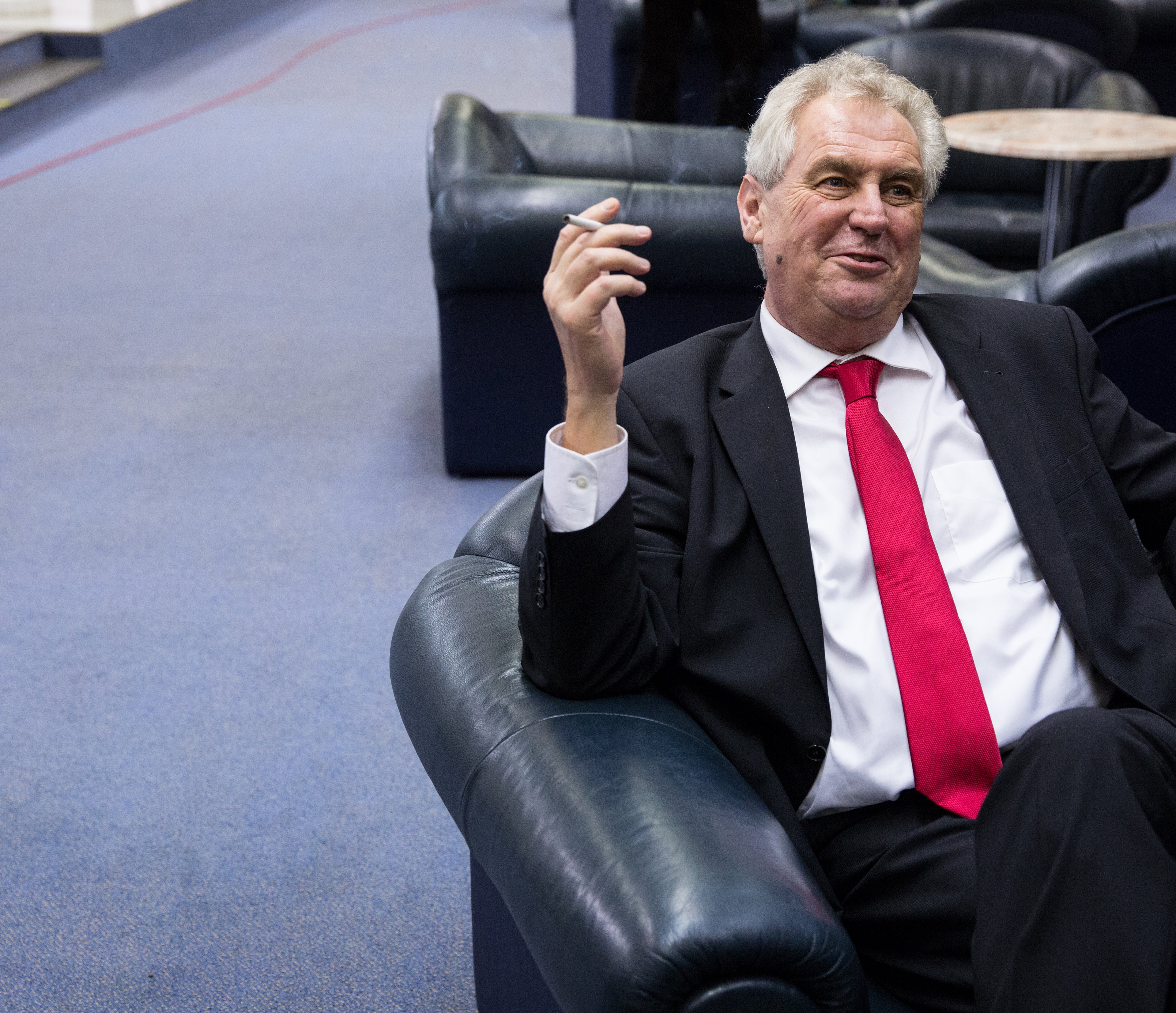 Zemanův masakr motorovou pilou