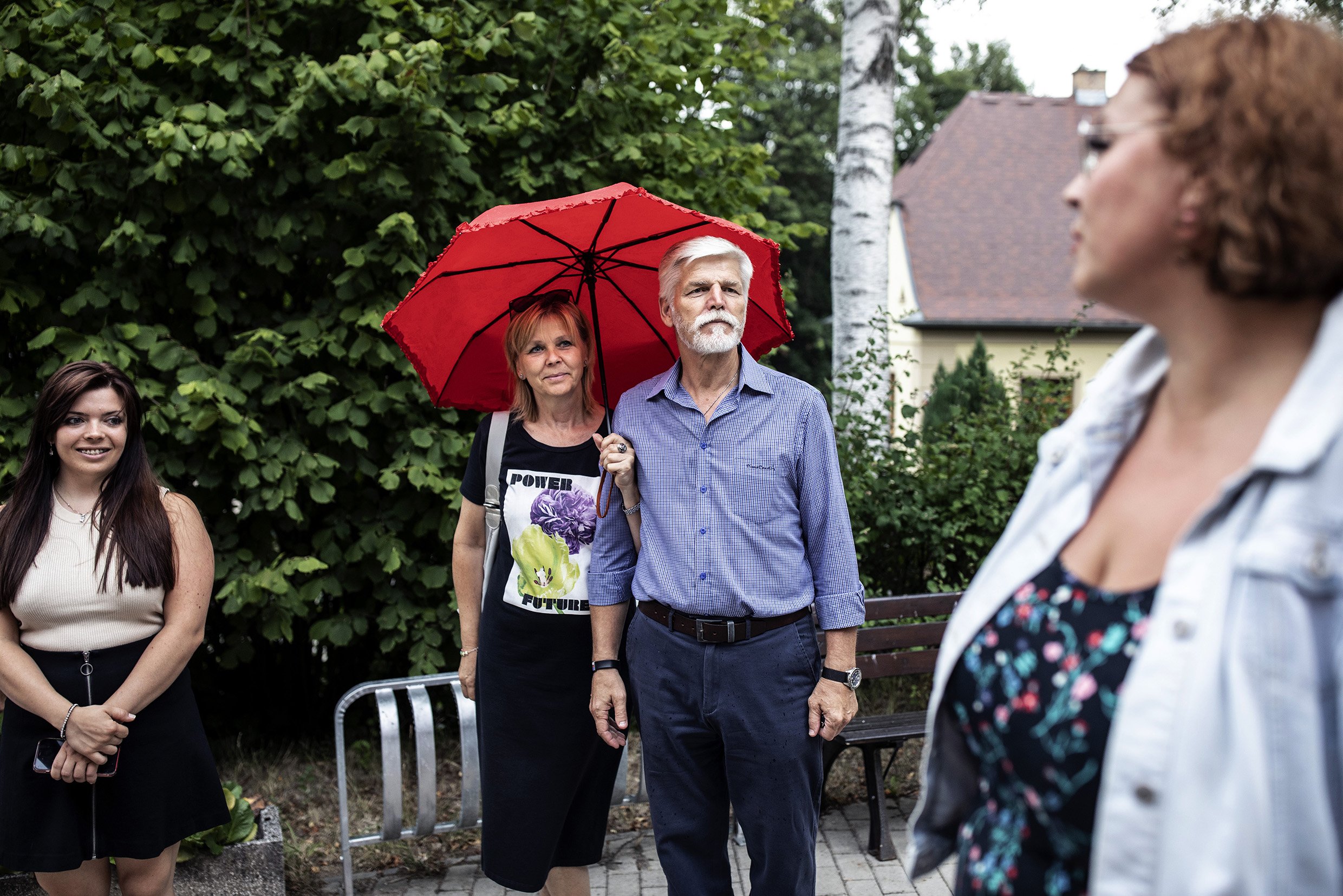 Skoncovat s neprůhledností. (Eva Pavlová s manželem)
Autor: Milan Bureš