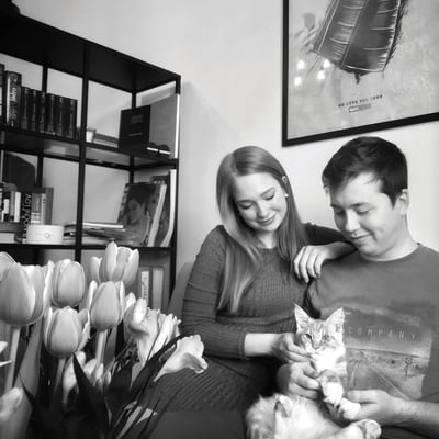Fotka autora OLEKSANDRA YAKLYUSHYNA A KRYŠTOF LEIČEK