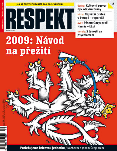 Fotografie: Obálka časopisu - Autor: Pavel Reisenauer
Autor: Respekt