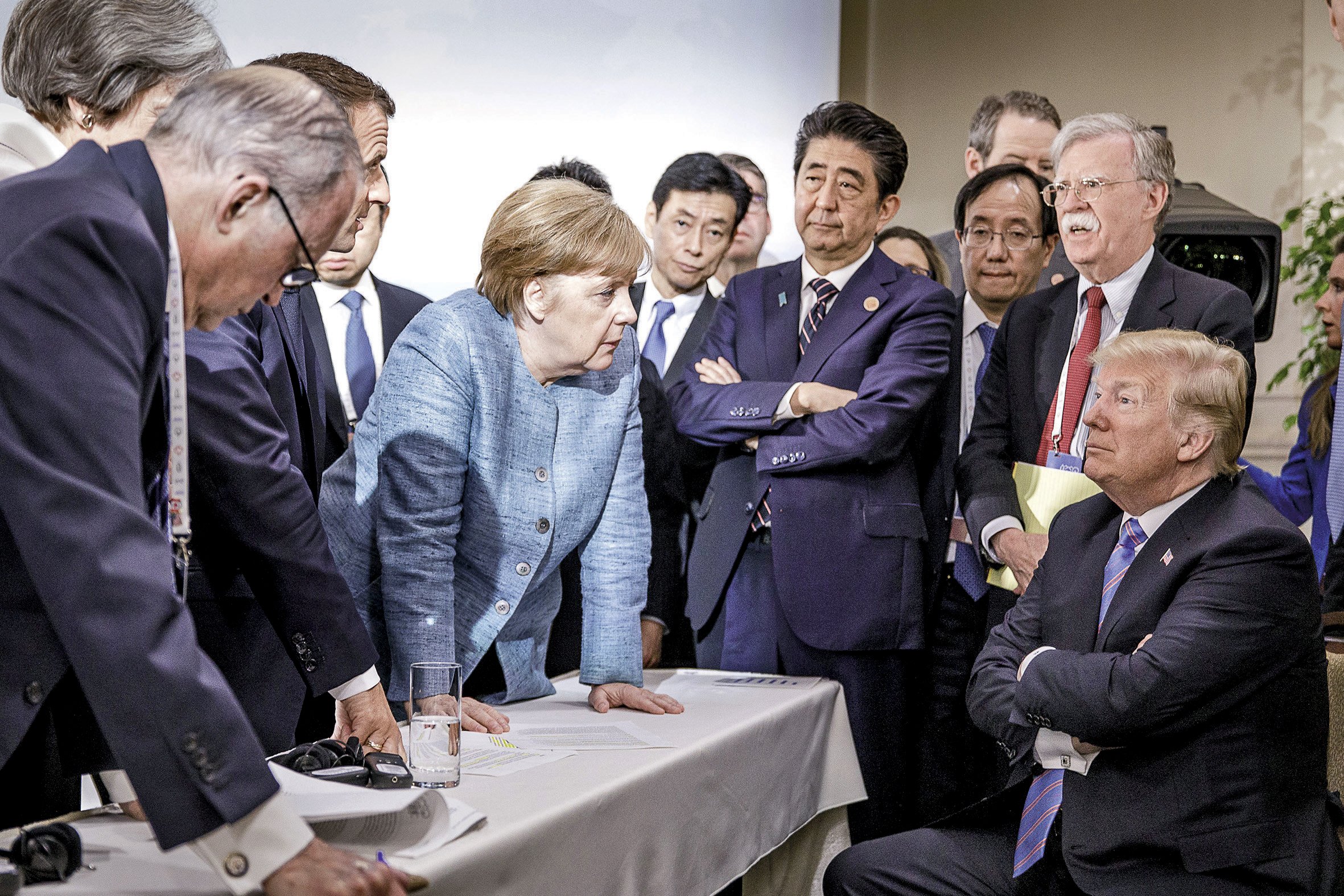 Málo ega, hodně politiky. (Summit G7, červen 2018)
Autor: Getty Images