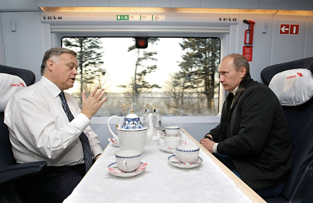 Přátelé Jakunin a Putin
Autor: Profimedia.cz