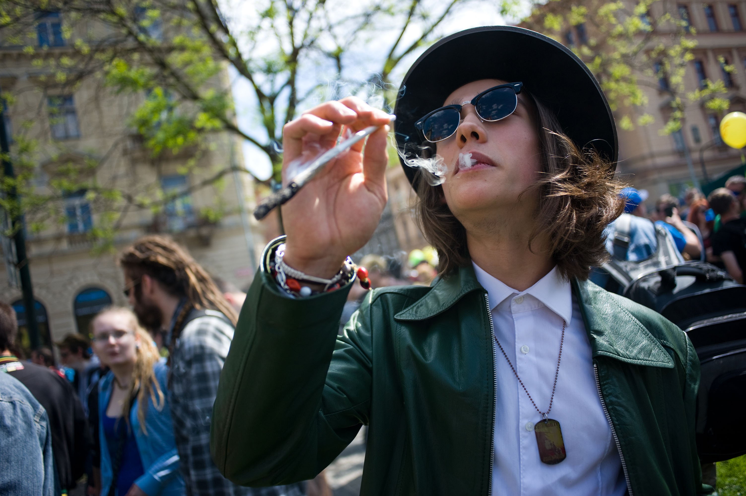 Million marihuana march, květen, Praha, 2015
Autor: Matěj Stránský