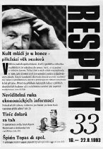 Obálka vydání 33/1993