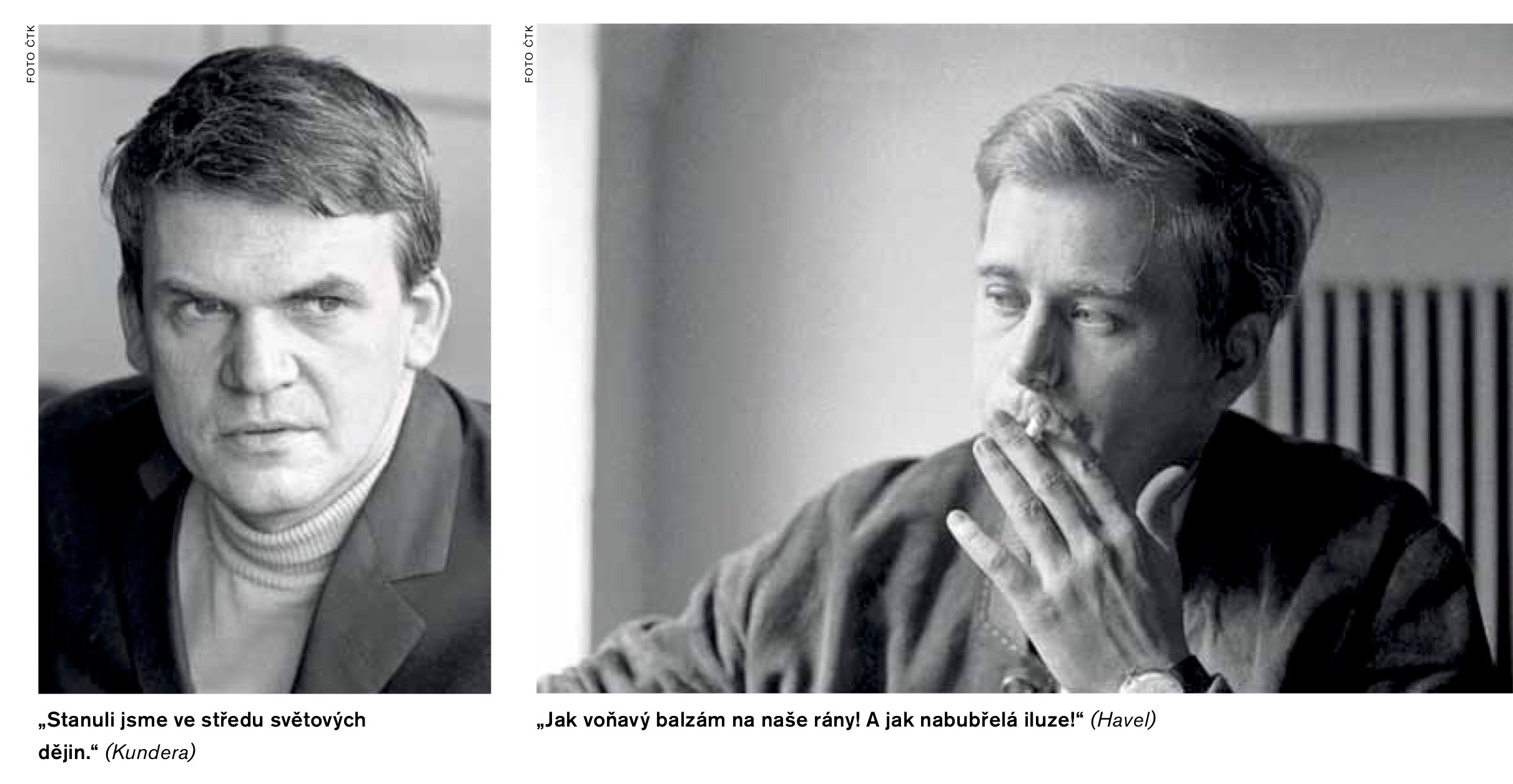 Český úděl: Kundera, nebo Havel?