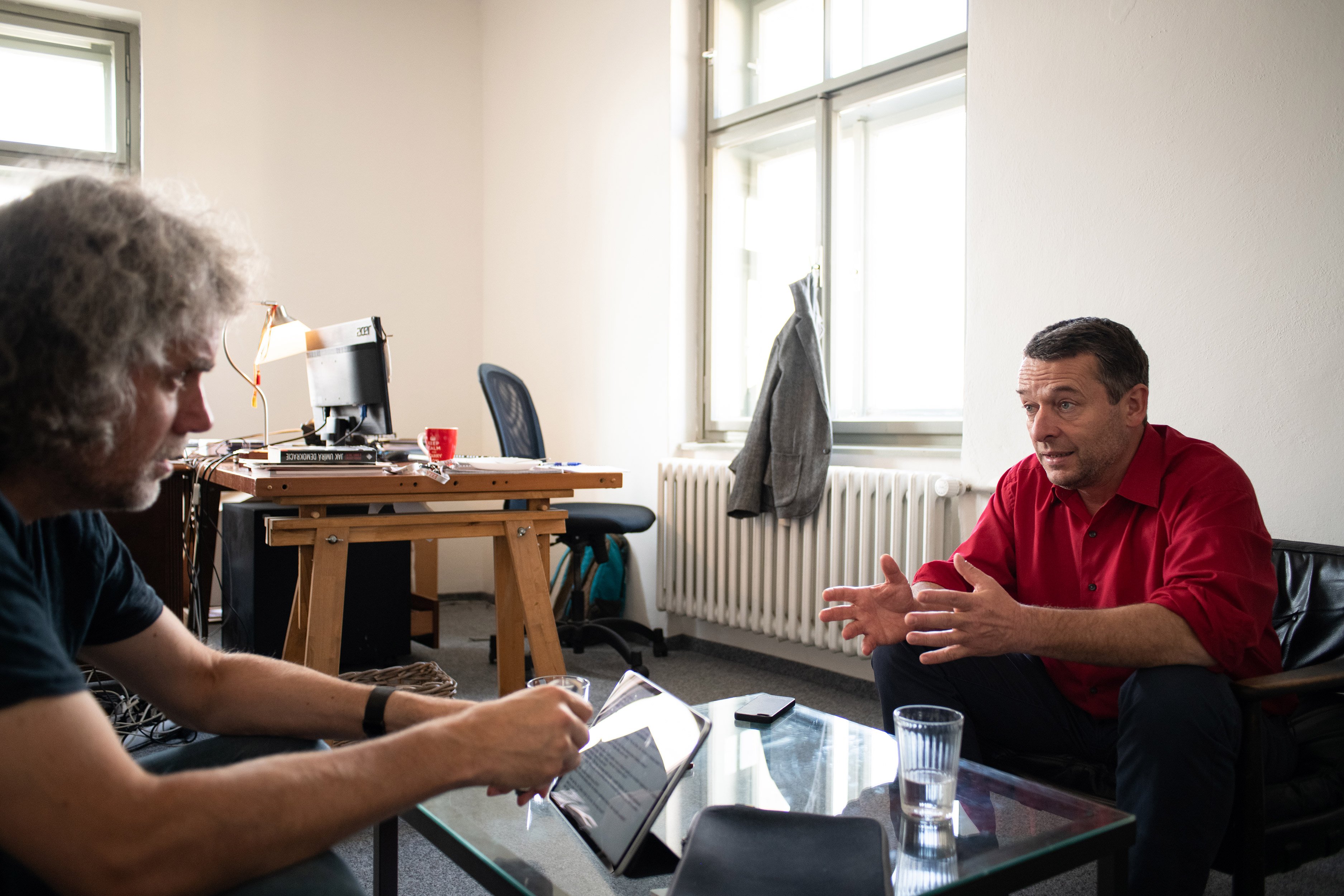 Marek Švehla a Šimon Pánek, říjen 2019
Autor: Matěj Stránský