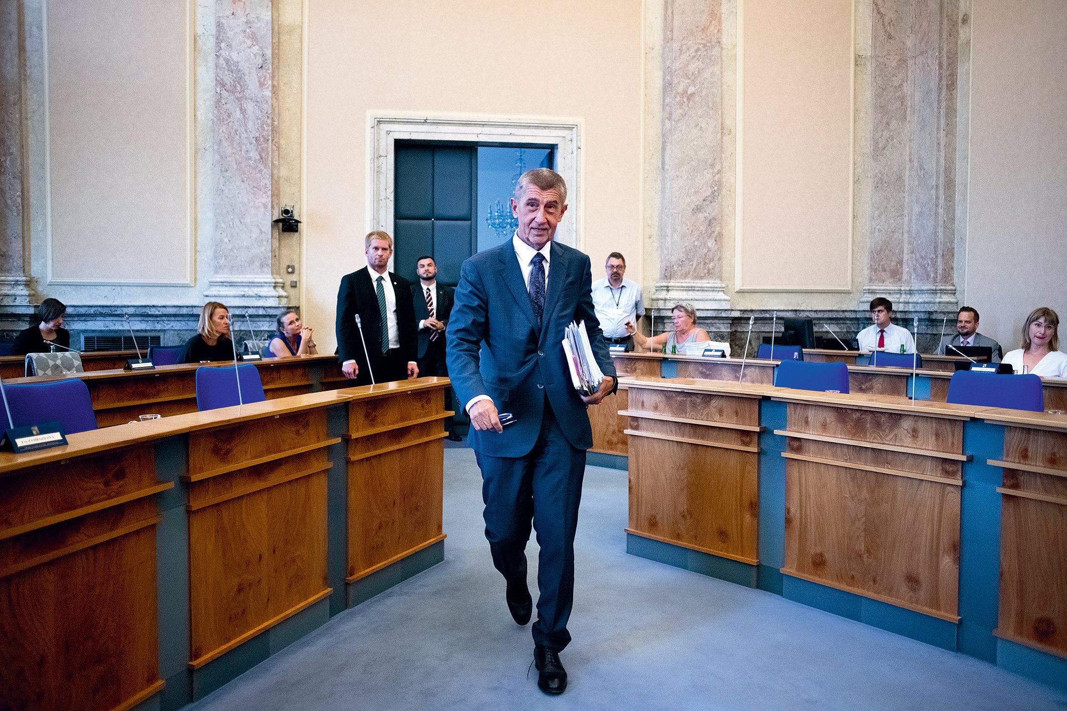 Co změnilo pohled žalobce Šarocha?