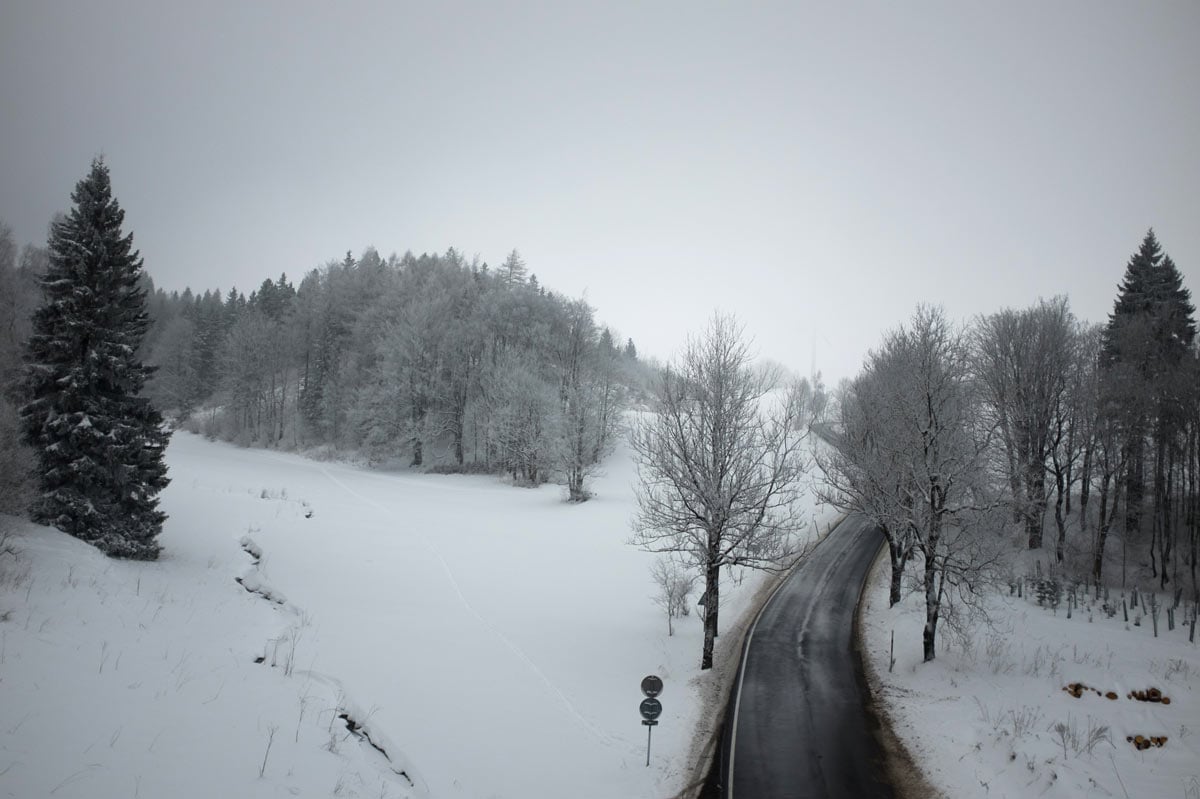 Silnice do Jeseníku přes Ramzovou
Autor: Matěj Stránský