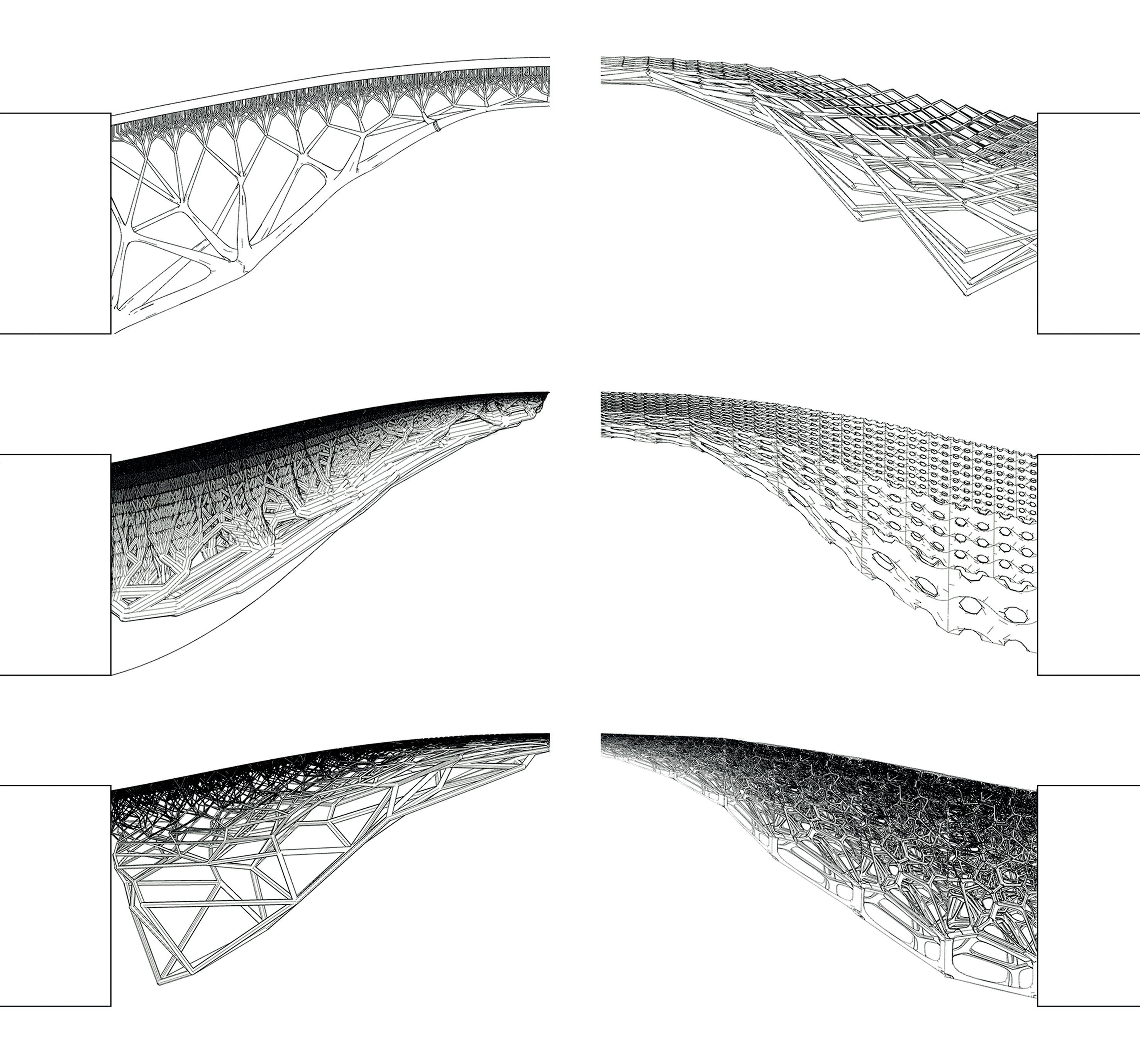 Když se spojí technologie budoucnosti s tradičním městem.
(Detail sváření-tisknutí, (nákresy mostu
v Amsterdamu od MX3D)
Autor: 3X Archiv MX3D