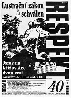 Obálka vydání 40/1991