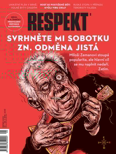 Obálka vydání 8/2016