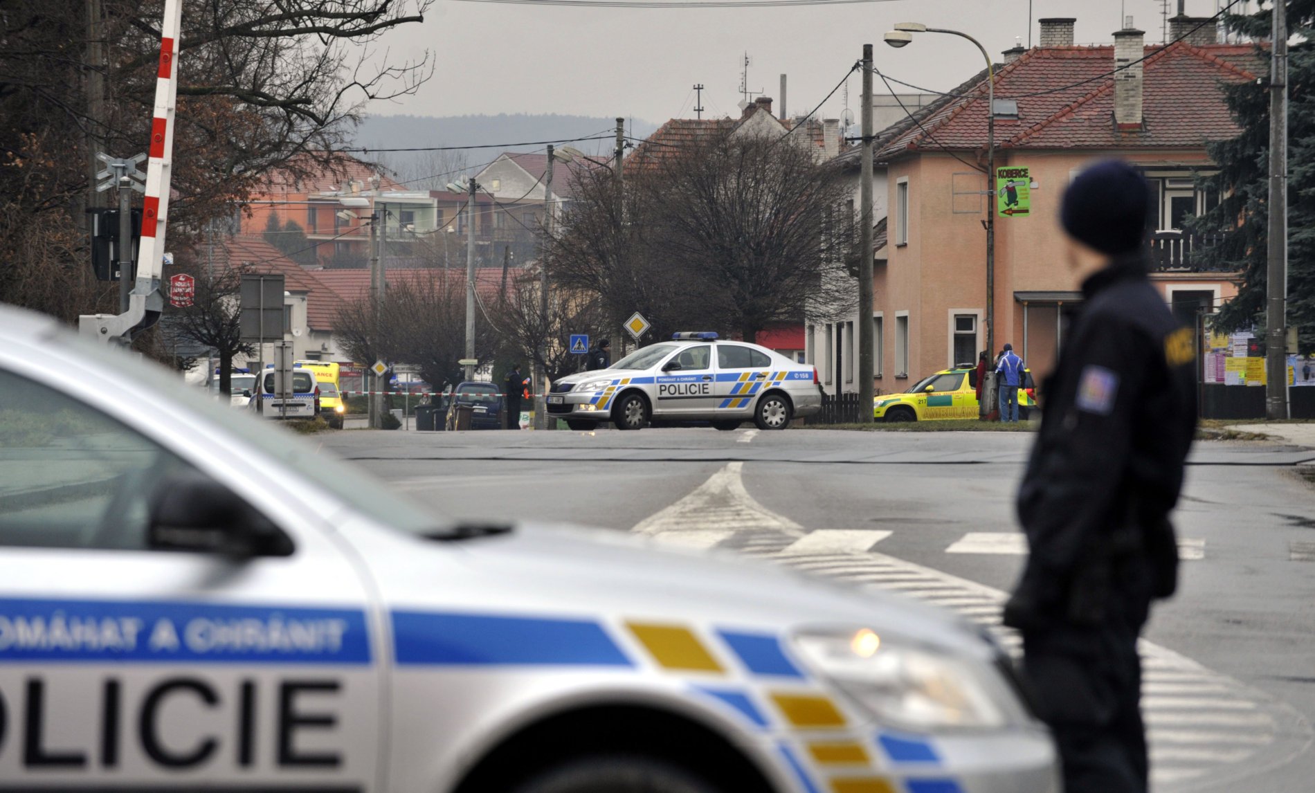 Policie zasahuje v Uherském Brodě na Uherskohradišťsku kvůli střelbě v hotelu Družba v centru města.
Autor: ČTK