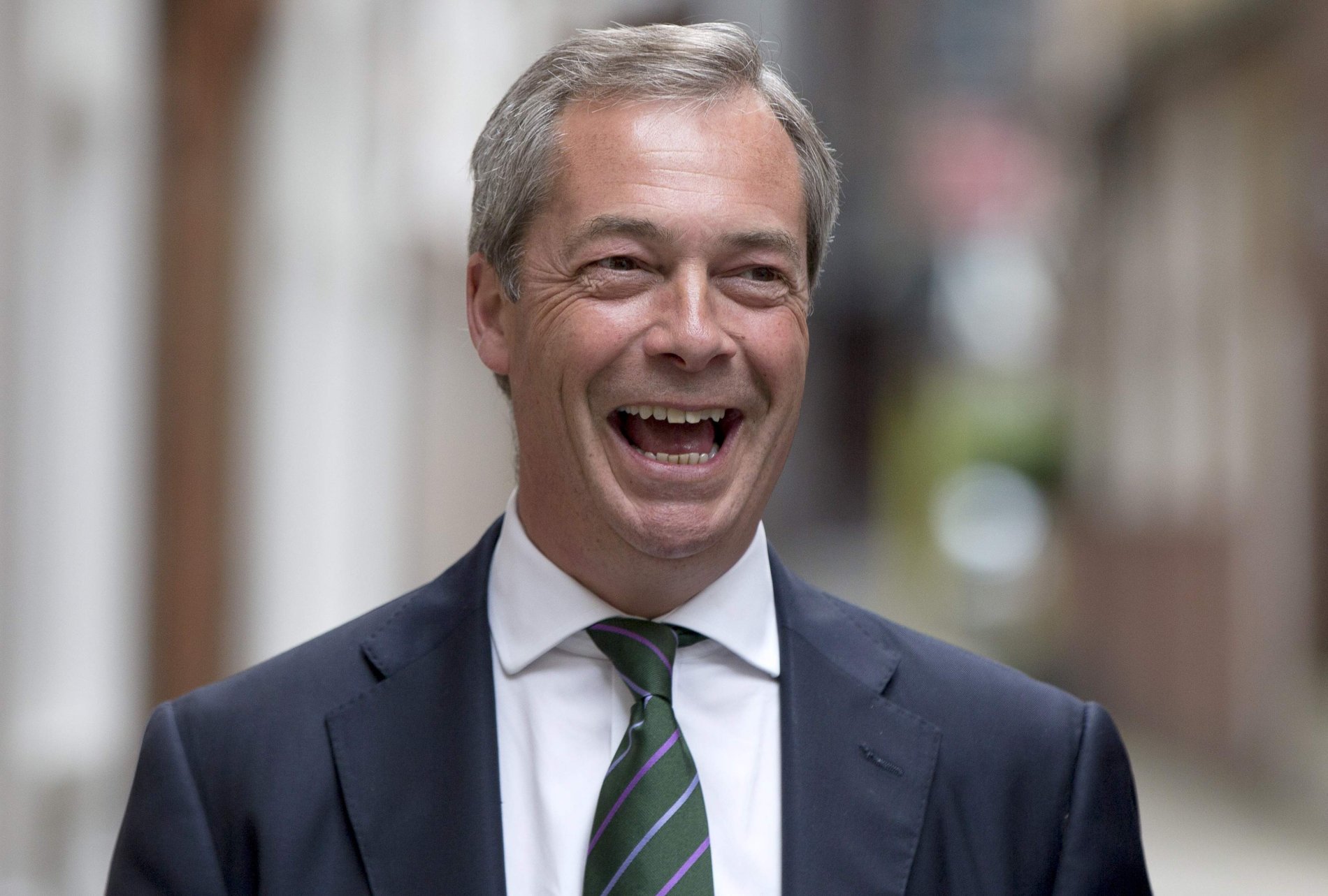 Nigel Farage, šéf britských euroskeptiků UKIP
Autor: Globe Media /  Reuters