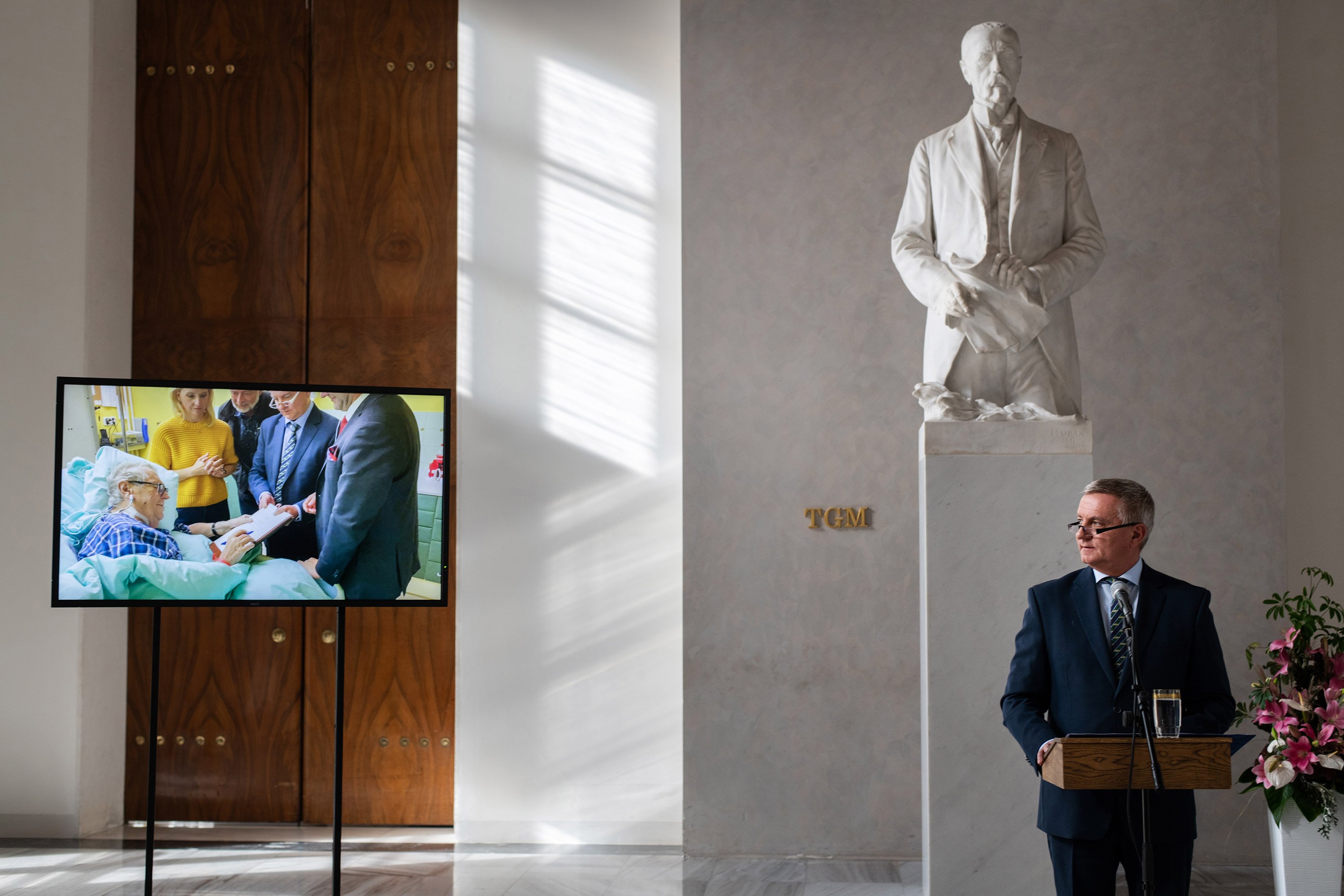 Kancléř Mynář na Hradě, říjen 2021
Autor: Matěj Stránský