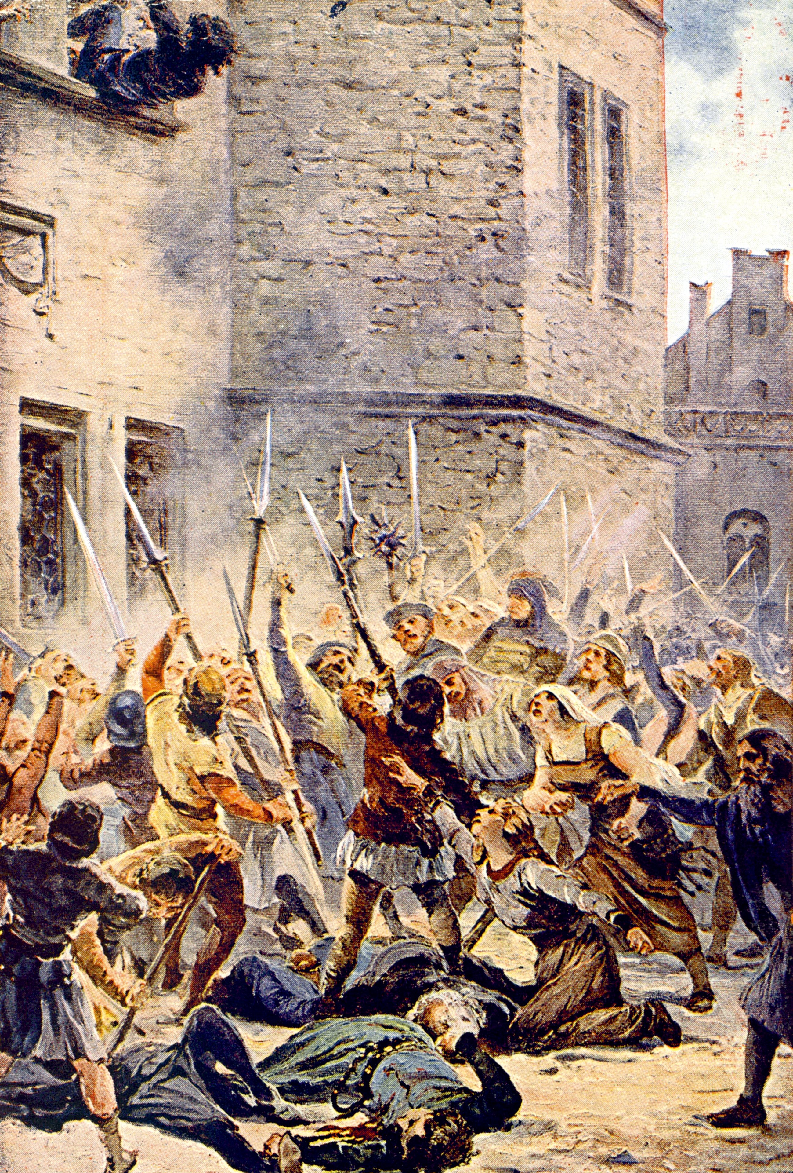 Krvavý den na radnici