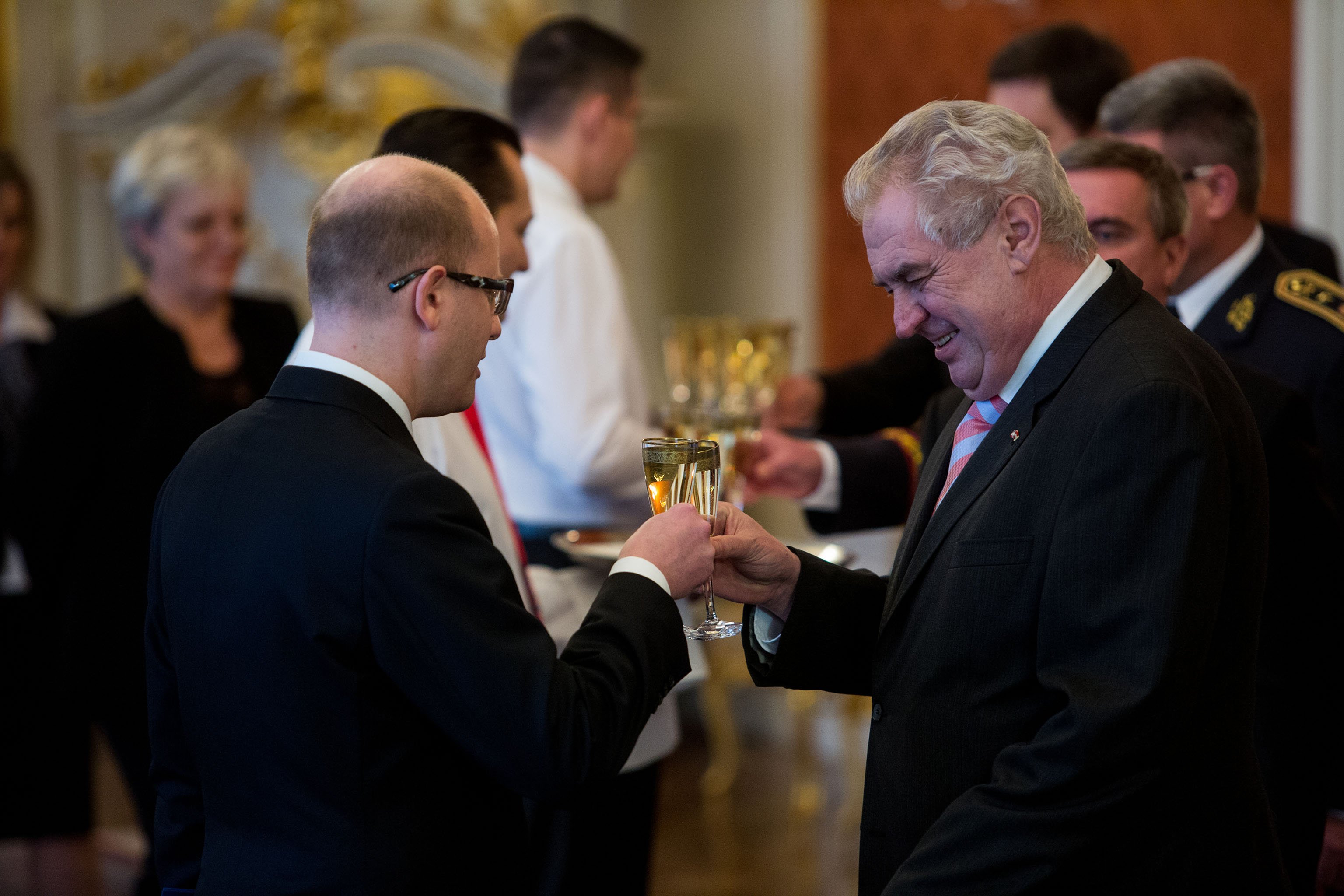 Jmenování Bohuslava Sobotky premiérem, leden, 2014
Autor: Milan Jaroš