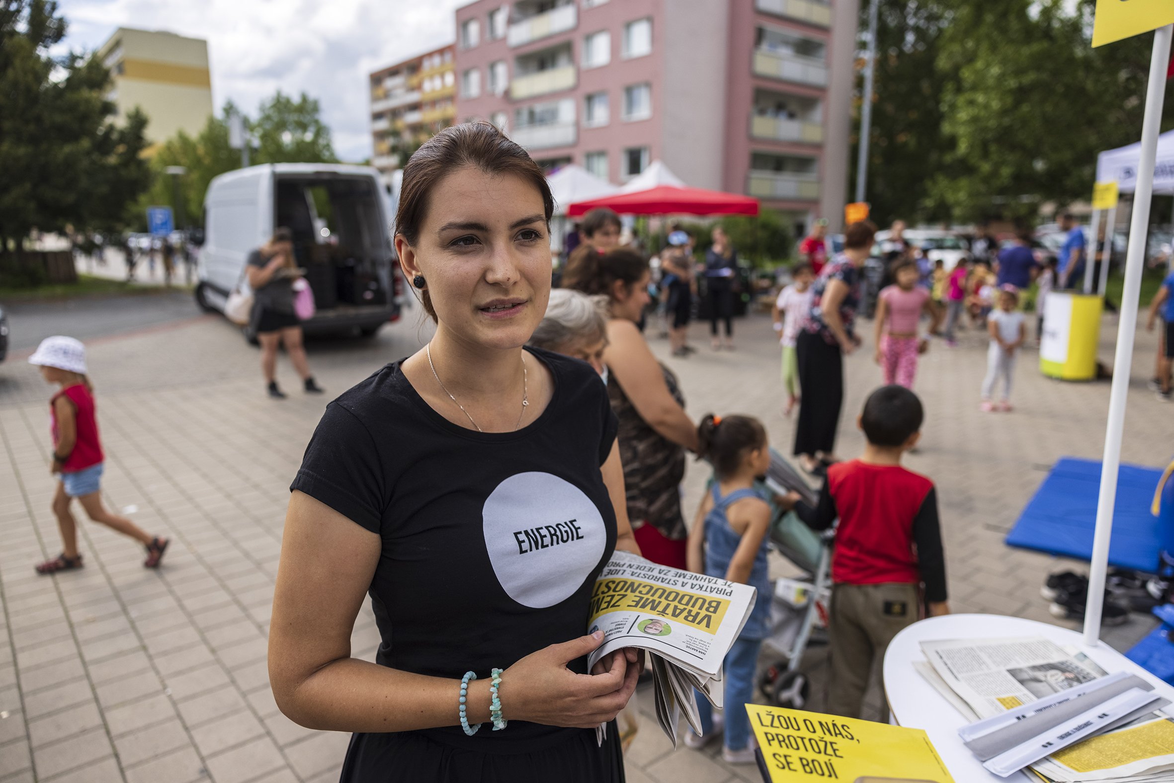 Pořádná kampaň teprve přijde, ujišťují Piráti. (Klára Kocmanová, pirátská lídryně ve Středočeském kraji)
Autor: Milan Jaroš