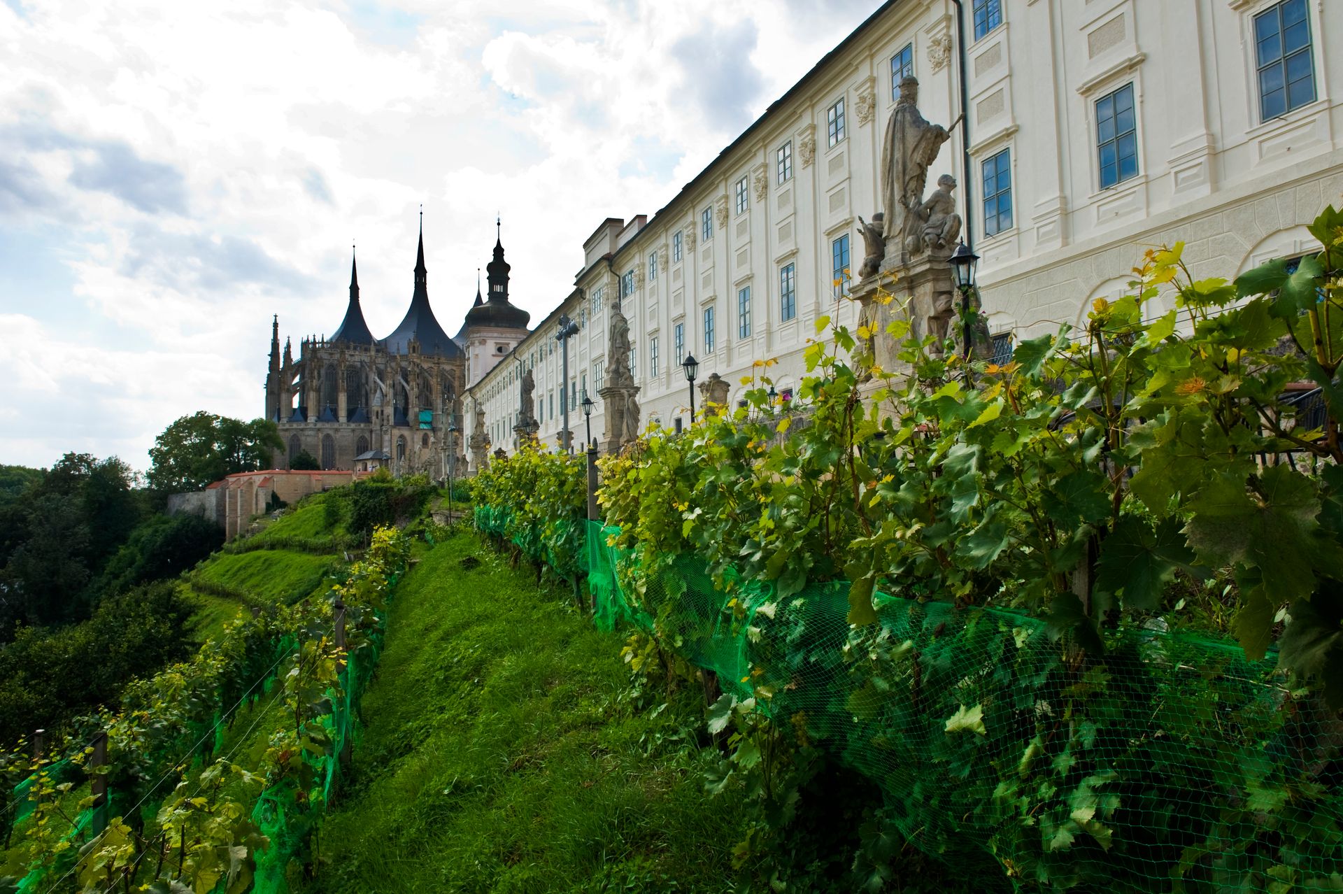kutna hora, oprava pamatek, srpen 2011