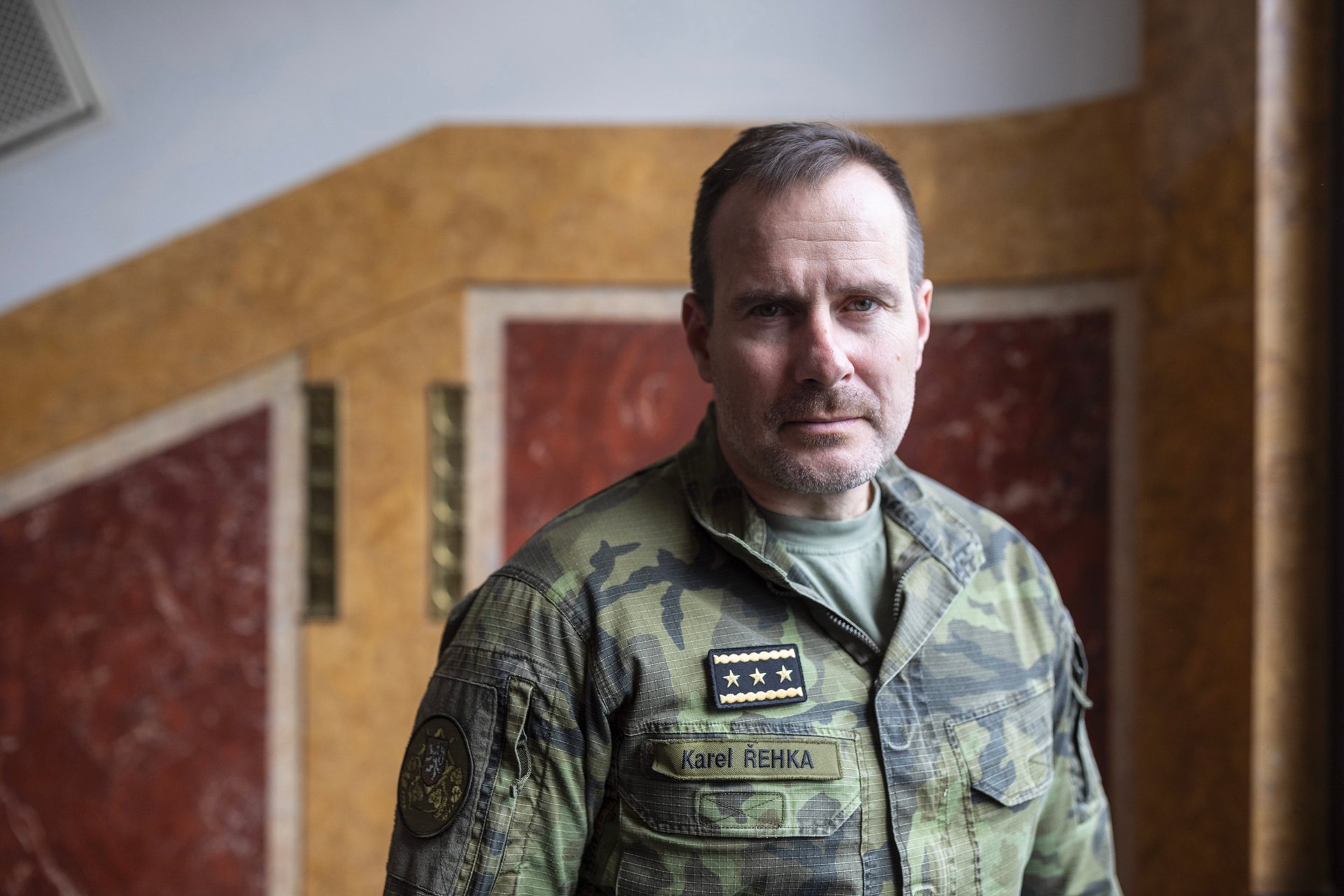 Karel Řehka, náčelník generálního štábu.
Autor: Milan Bureš