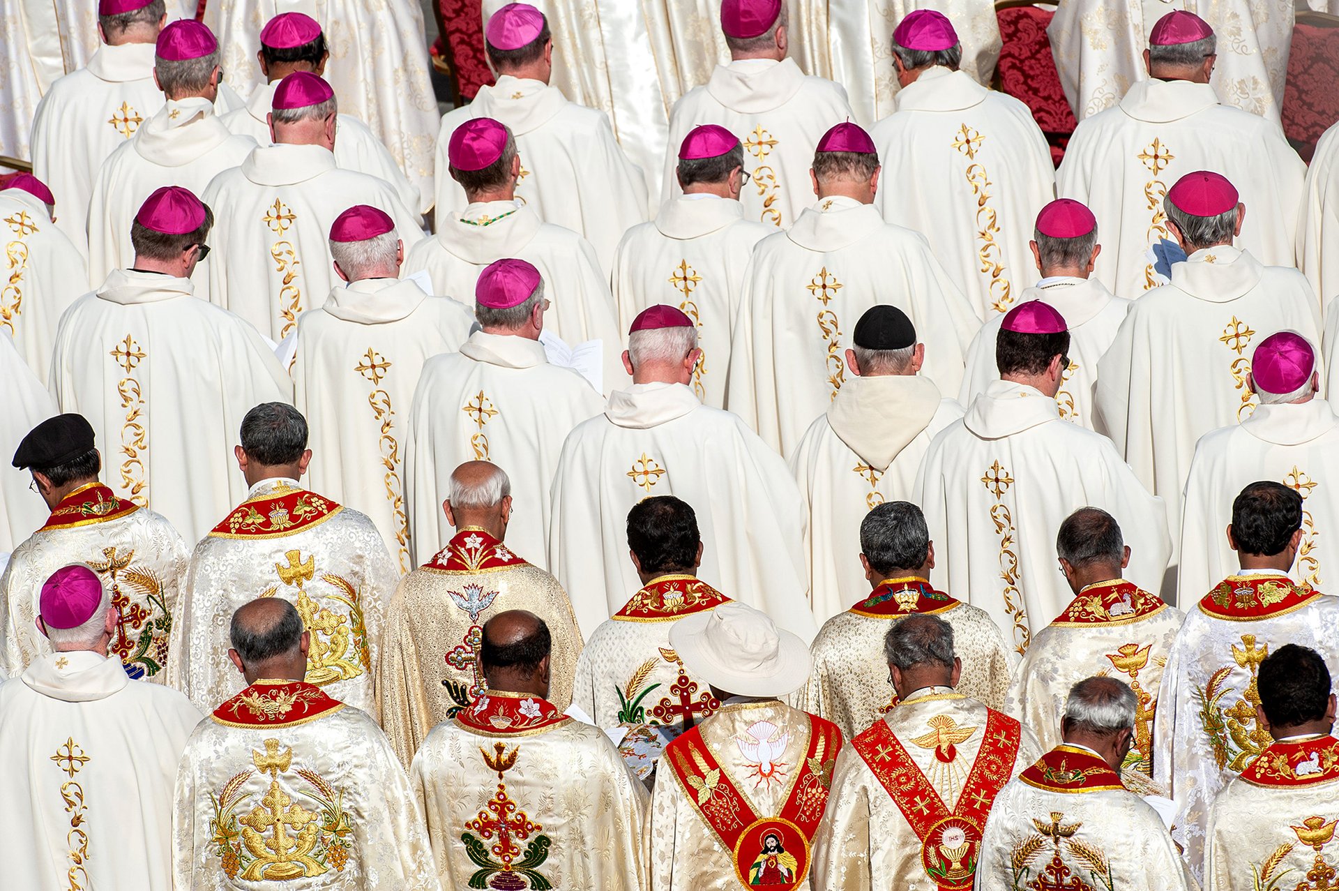 Mass for canonization at the Vatican