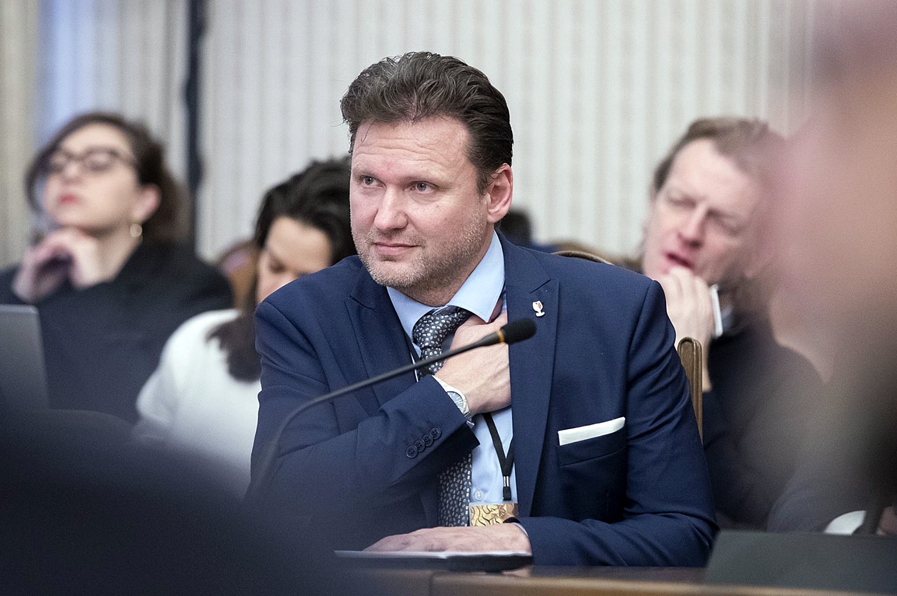 Praha 16.1.2025 Poslanecká sněmovna seminář k problematice zahraničního vměšování do volebního procesu.