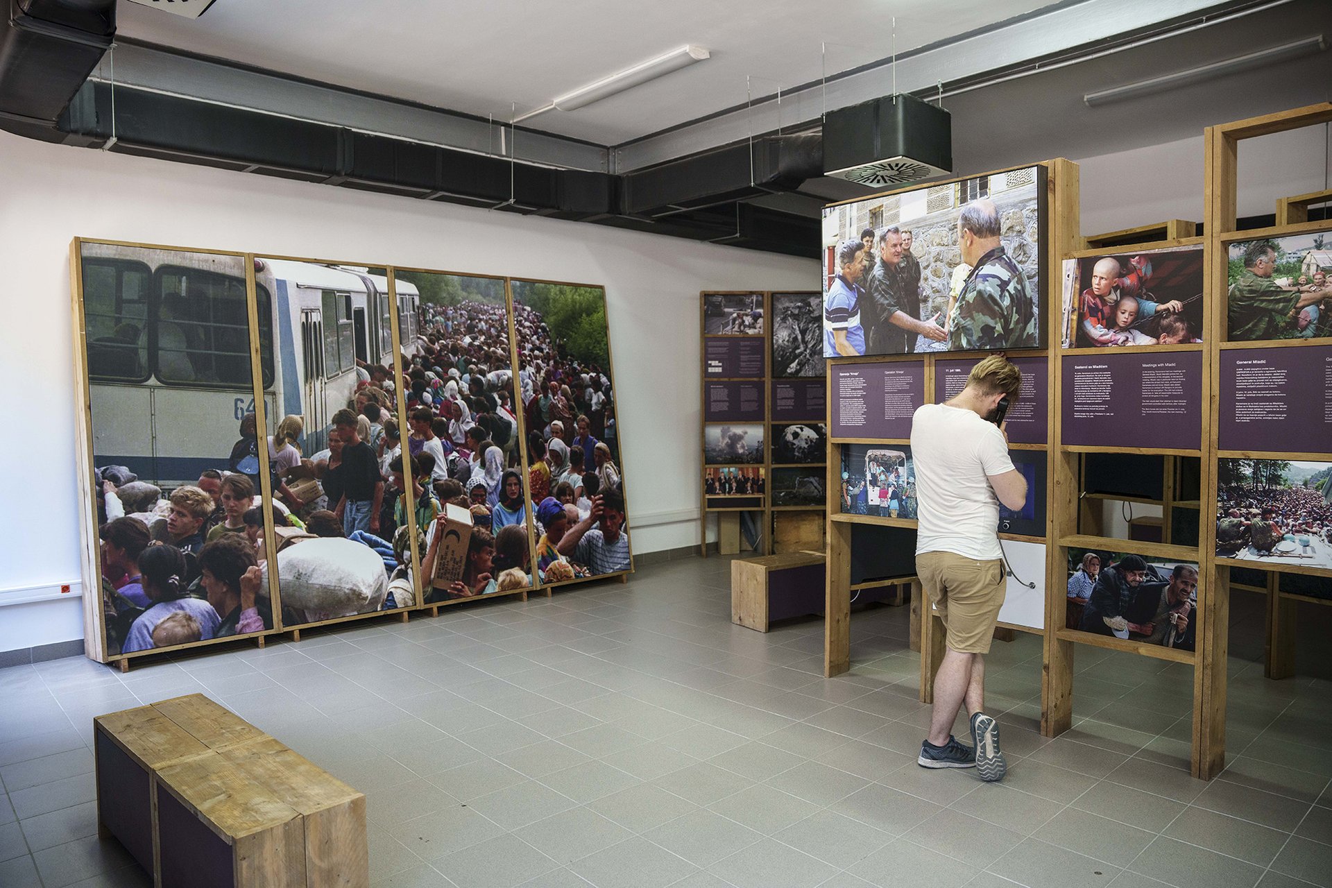 Dny nepopsatelného strachu, hladu a příšerného vedra. Památník Potočari
Autor: Milan Jaroš