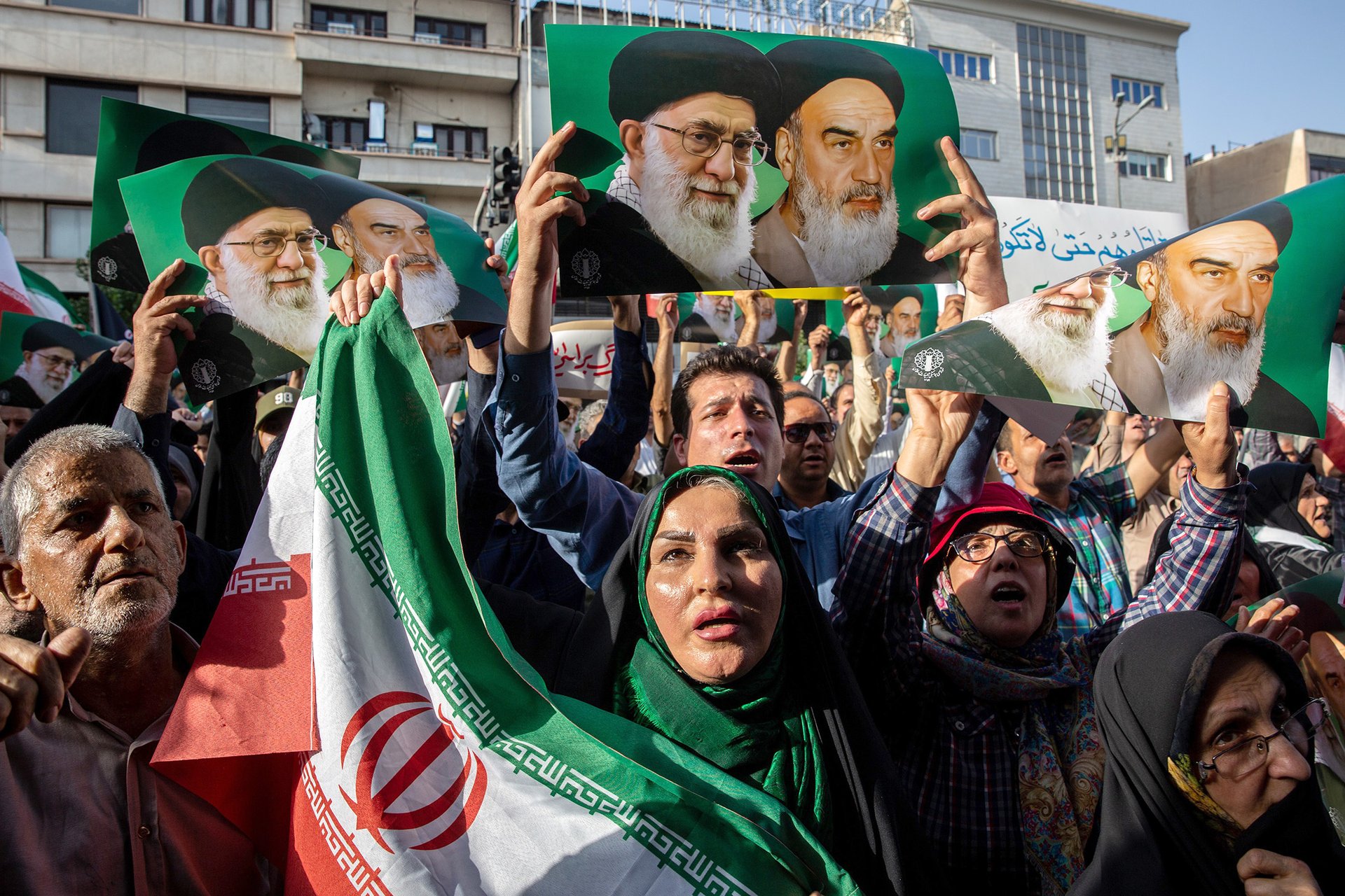 Protest agaisnt USA and Israel in Tehran
Autor: Arash Khamooshi / Polaris / Profimedia