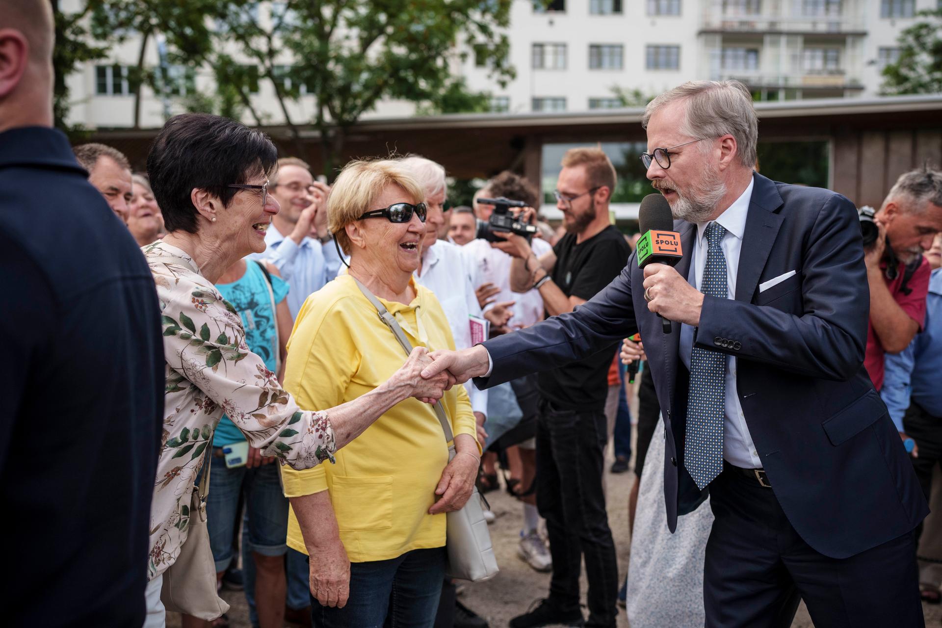 Kampaň Spolu, Brno, Moravské náměstí 16.7. 2025