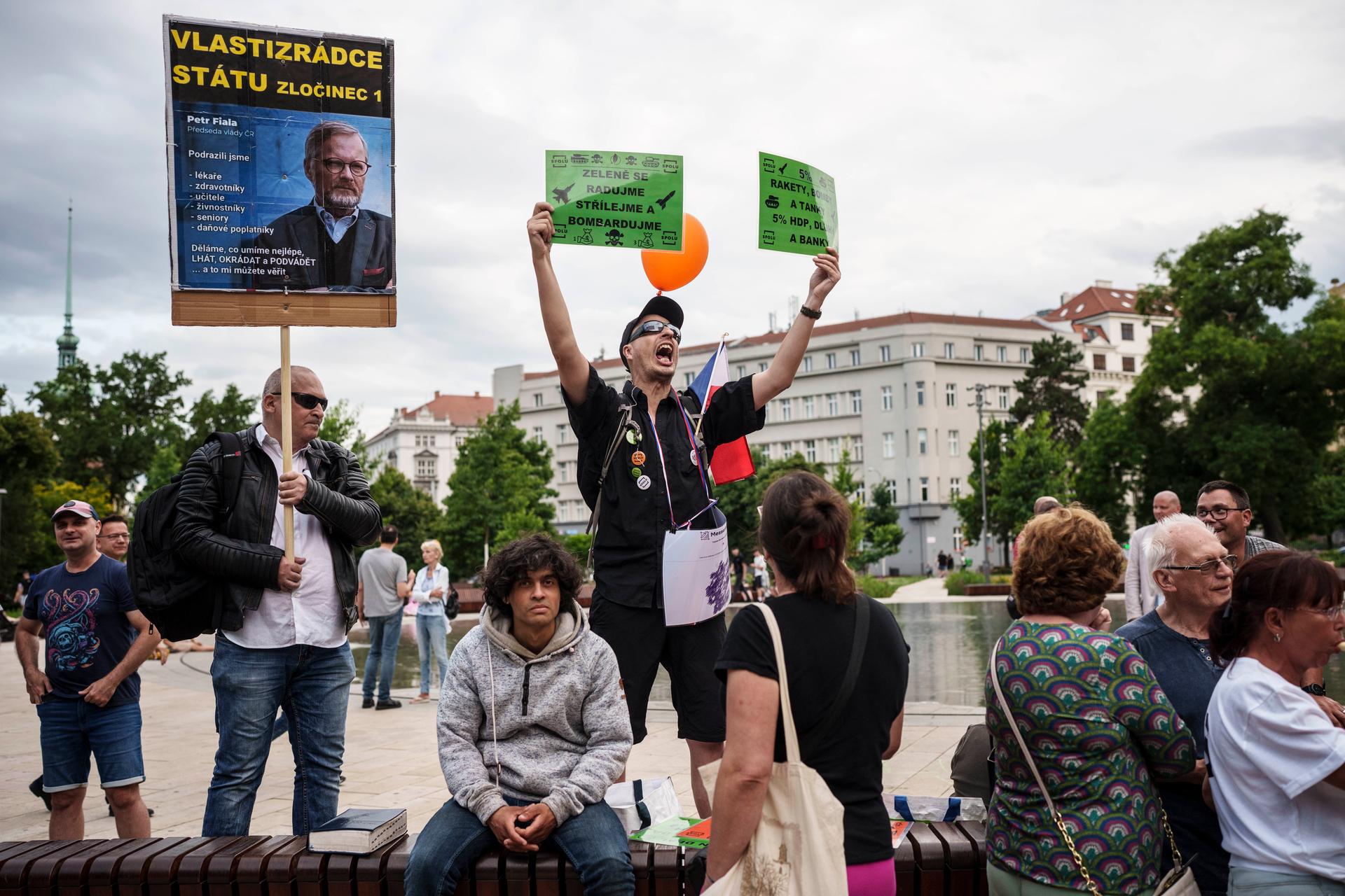Kampaň Spolu, Brno, Moravské náměstí 16.7. 2025
Autor: Milan Jaroš