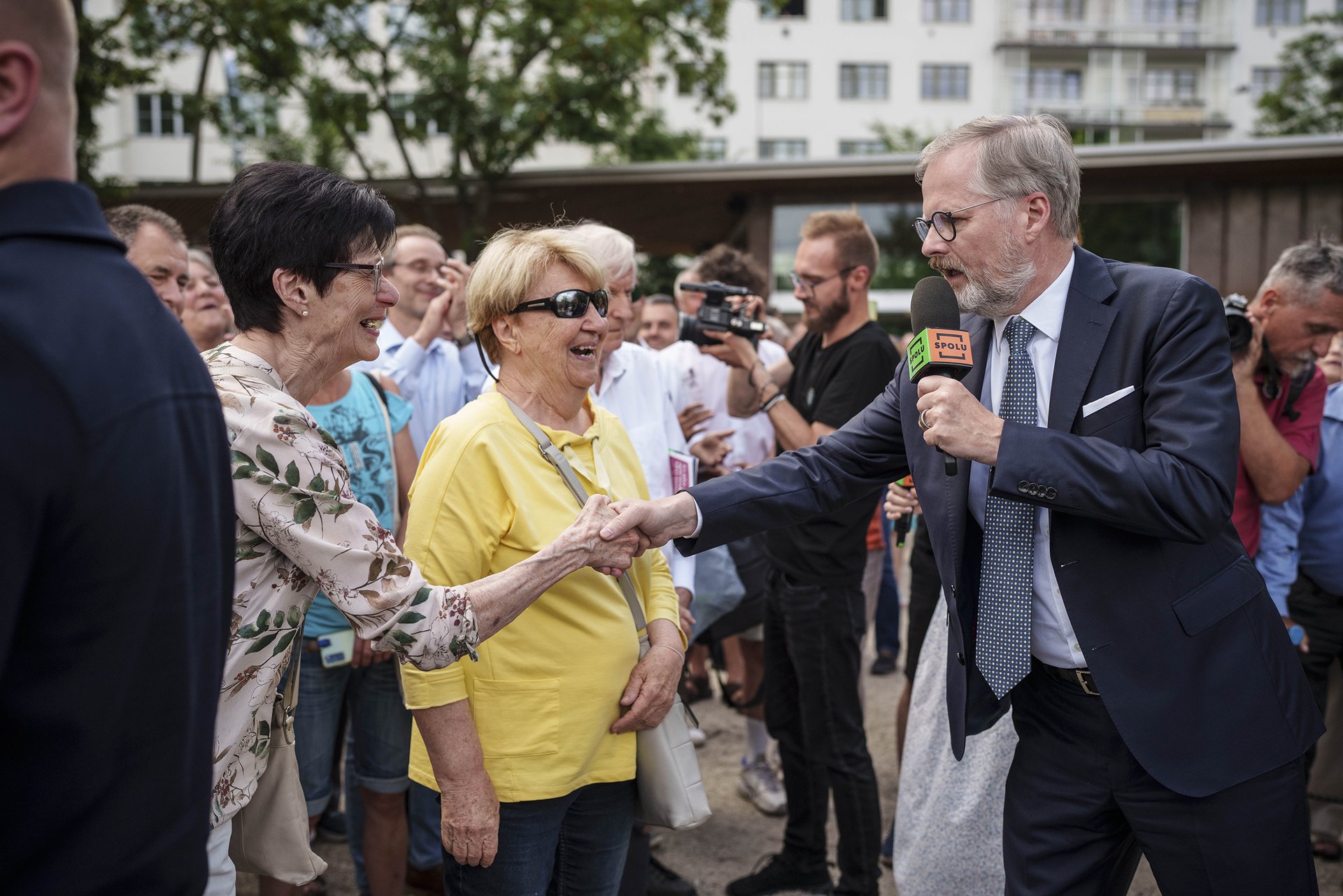 Kampaň Spolu, Brno, Moravské náměstí 16.7. 2025