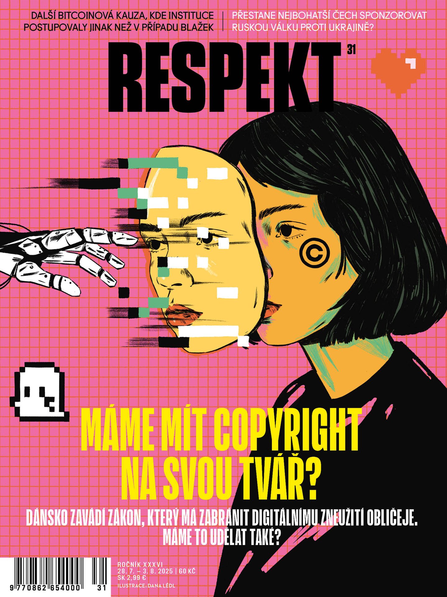 Máme mít copyright na svou tvář?