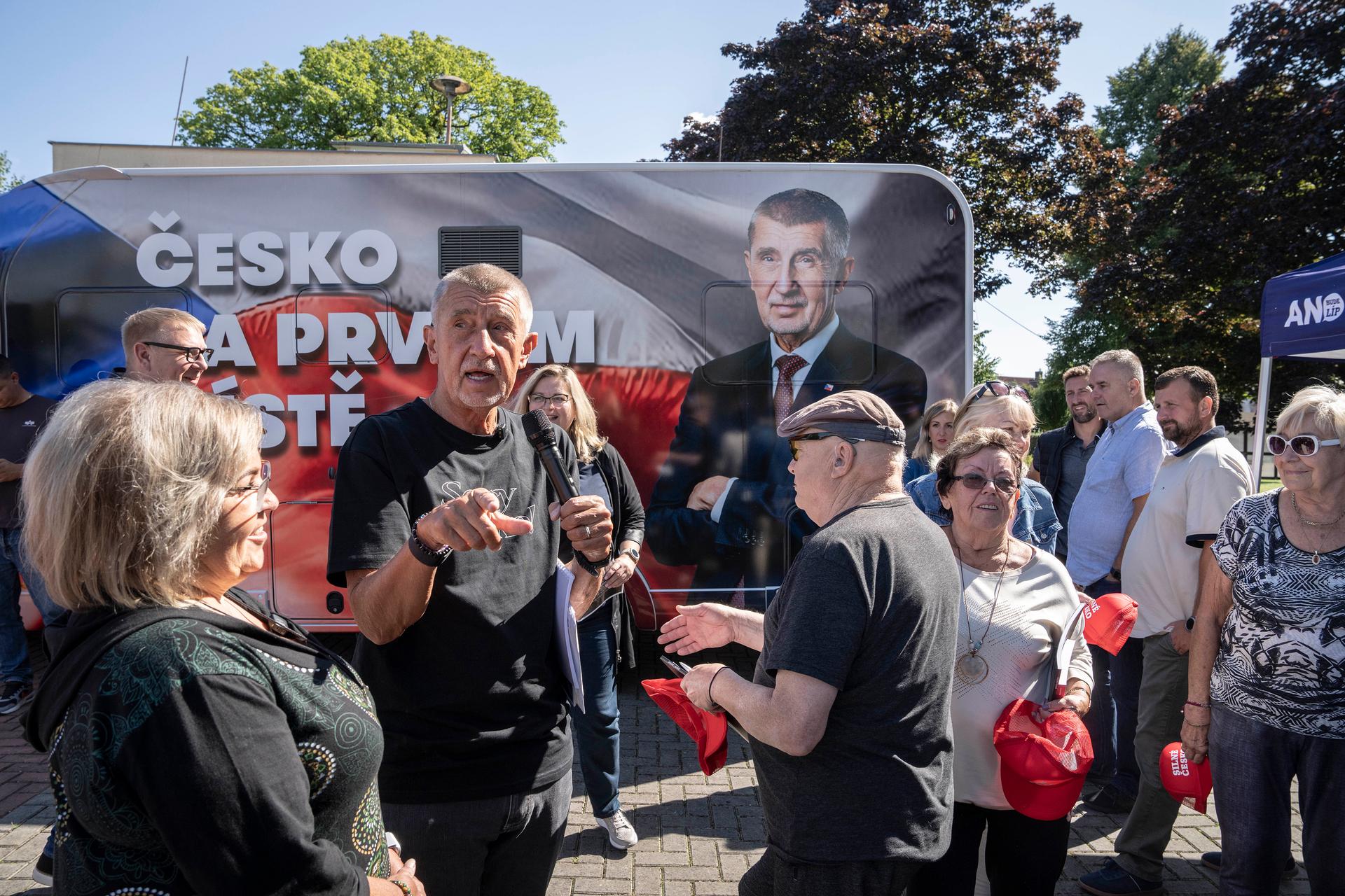 Andrej Babiš, kampaň v moravskoslezském kraji, Volby 2025