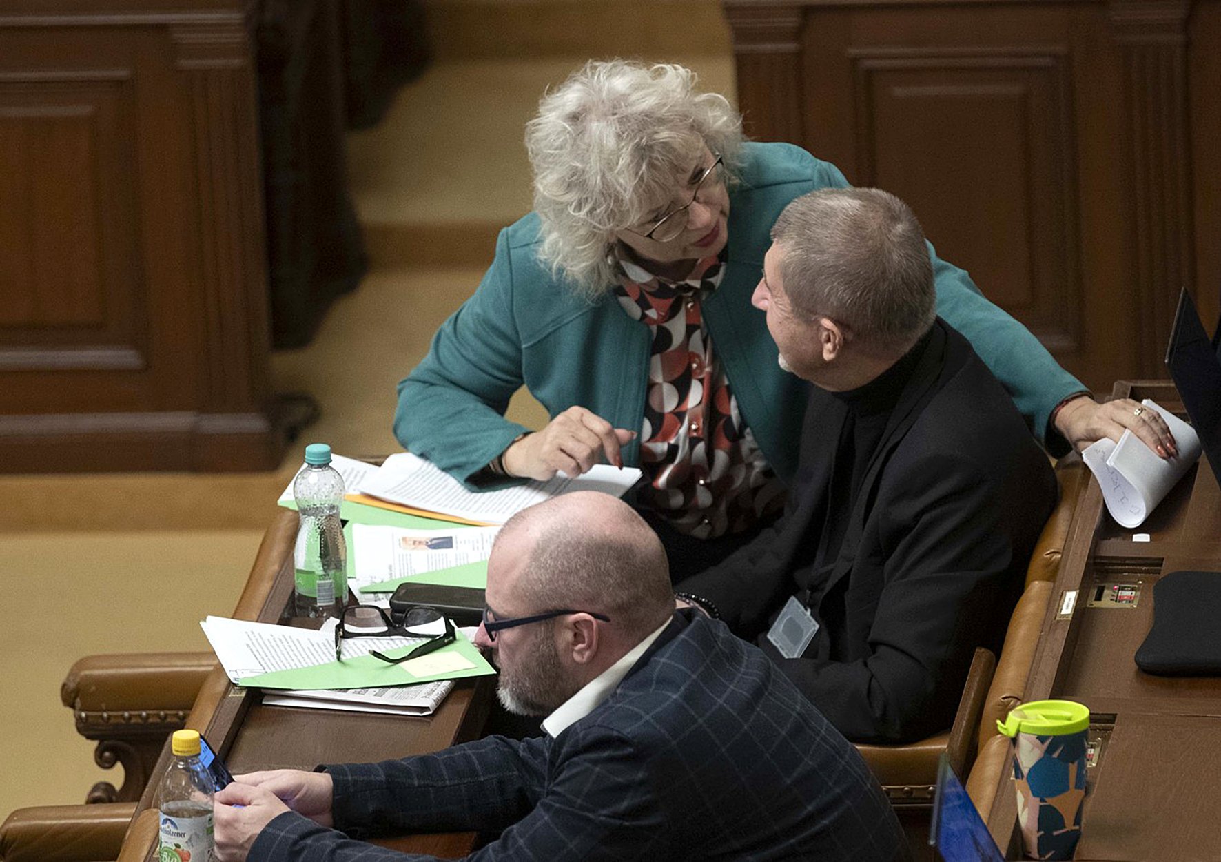 Praha 5.12.2024 Novela o elekronických komunikacích - EU Andrej Babiš , Margita Balaštíková
Autor: LADISLAV KŘIVAN / MFDNES + LN / Profimedia