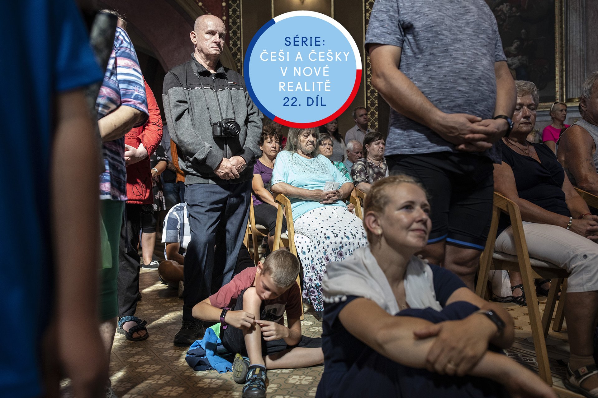 Patří sem i trocha upřímné nudy. (Svatá mše v bazilice na Hostýnu)