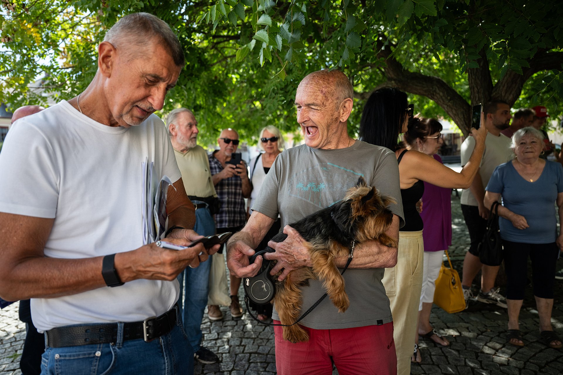 Andrej Babiš v Kutné Hoře, 18.8.2025