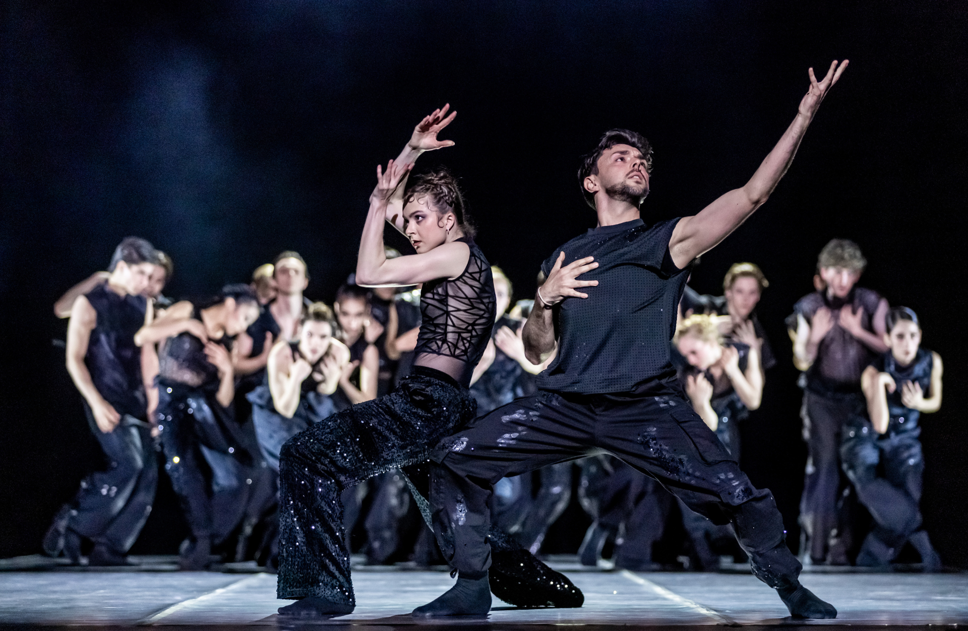 Rachel Hickey a Mathias Deneux, choreografie Katastrof
Autor: Martin Divišek