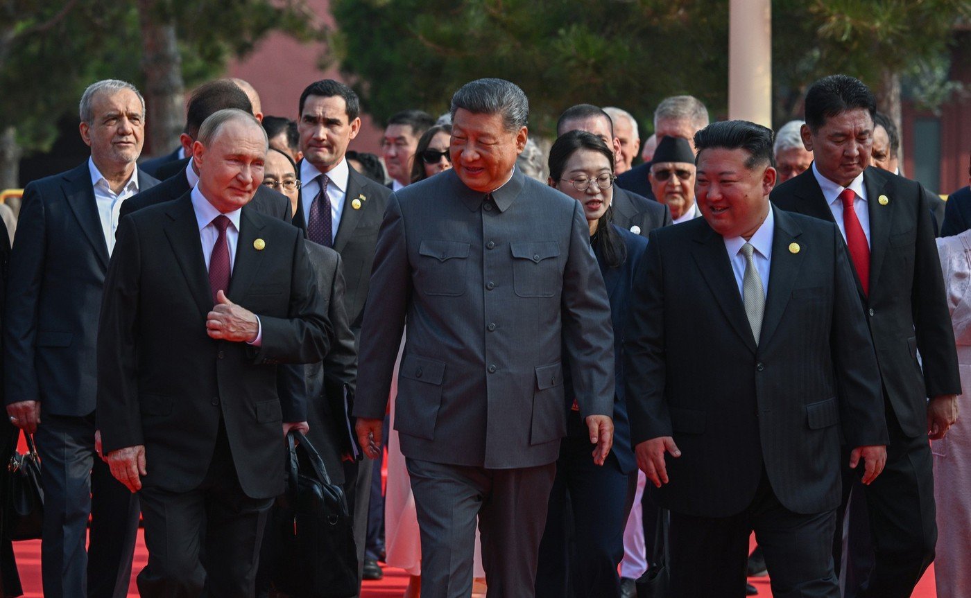 China, Beijing: Military Parade In Beijing To Commemorate The 80th Anniversary Of The End Of World War II. Russian President Vladimir Putin, Chinese President Xi Jinping And North Korea'S Leader Kim Jong Un
Autor: RPO / Zuma Press / Profimedia