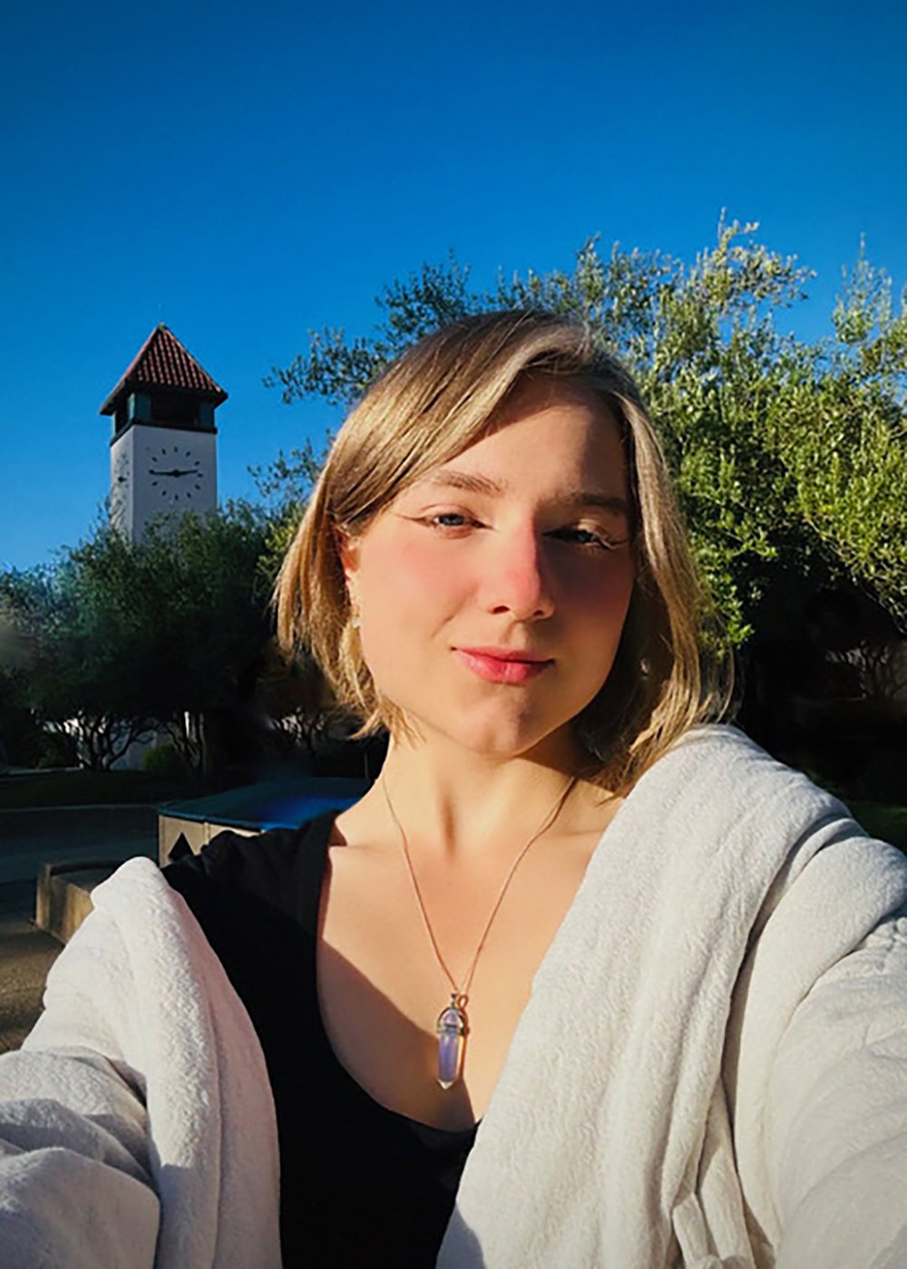 V Kalifornii  se o sebe Magdalena Kokešová nebojí, ale přestala radši používat sociální sítě.
Autor: archiv MK