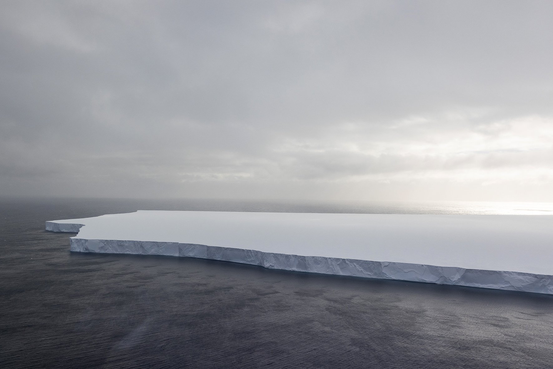 A23a Iceberg Heads Toward South Georgia Island