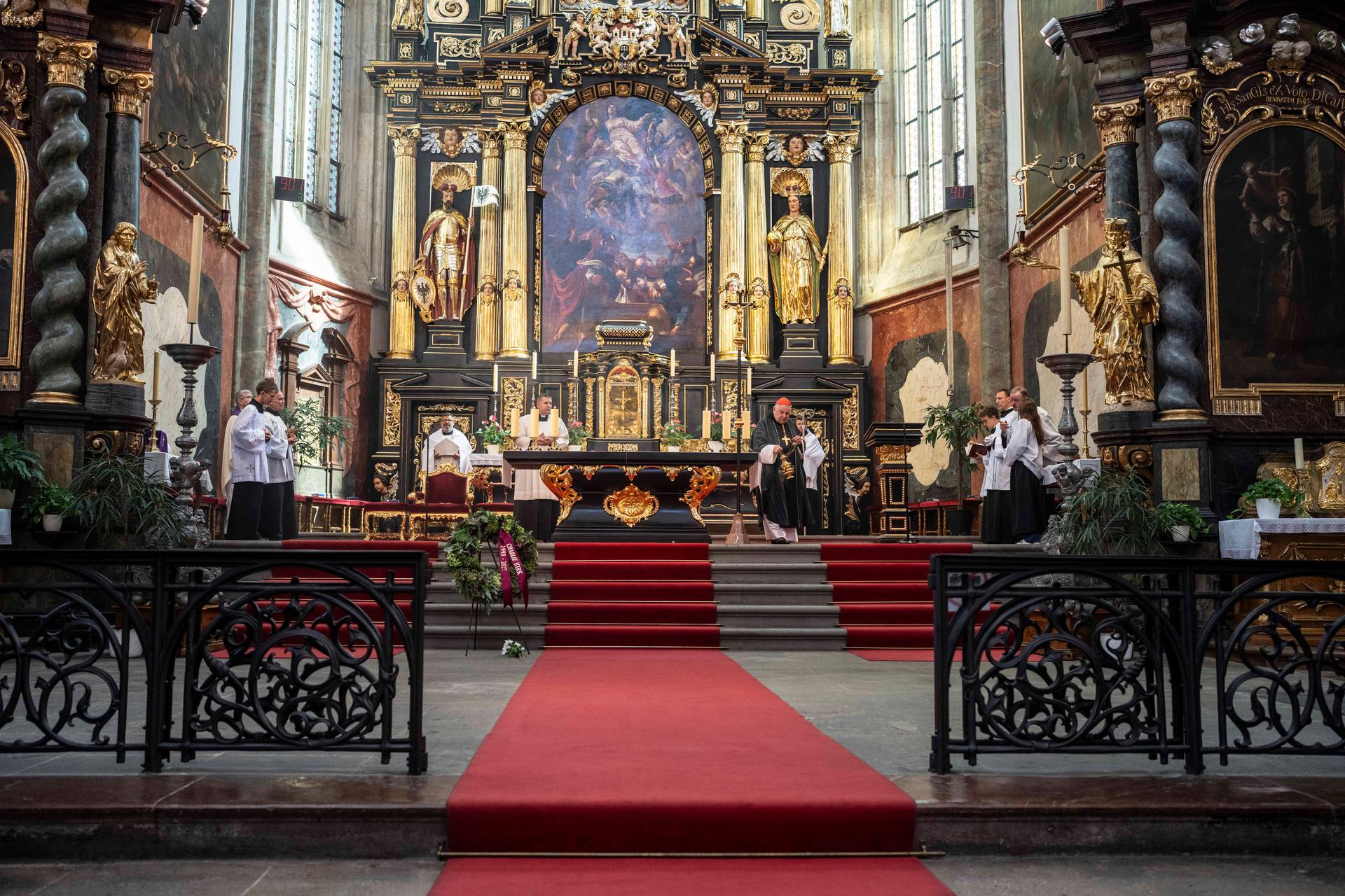 Mše svatá za Charlie Kirka, Praha, 16.9. 2025
Autor: Milan Jaroš