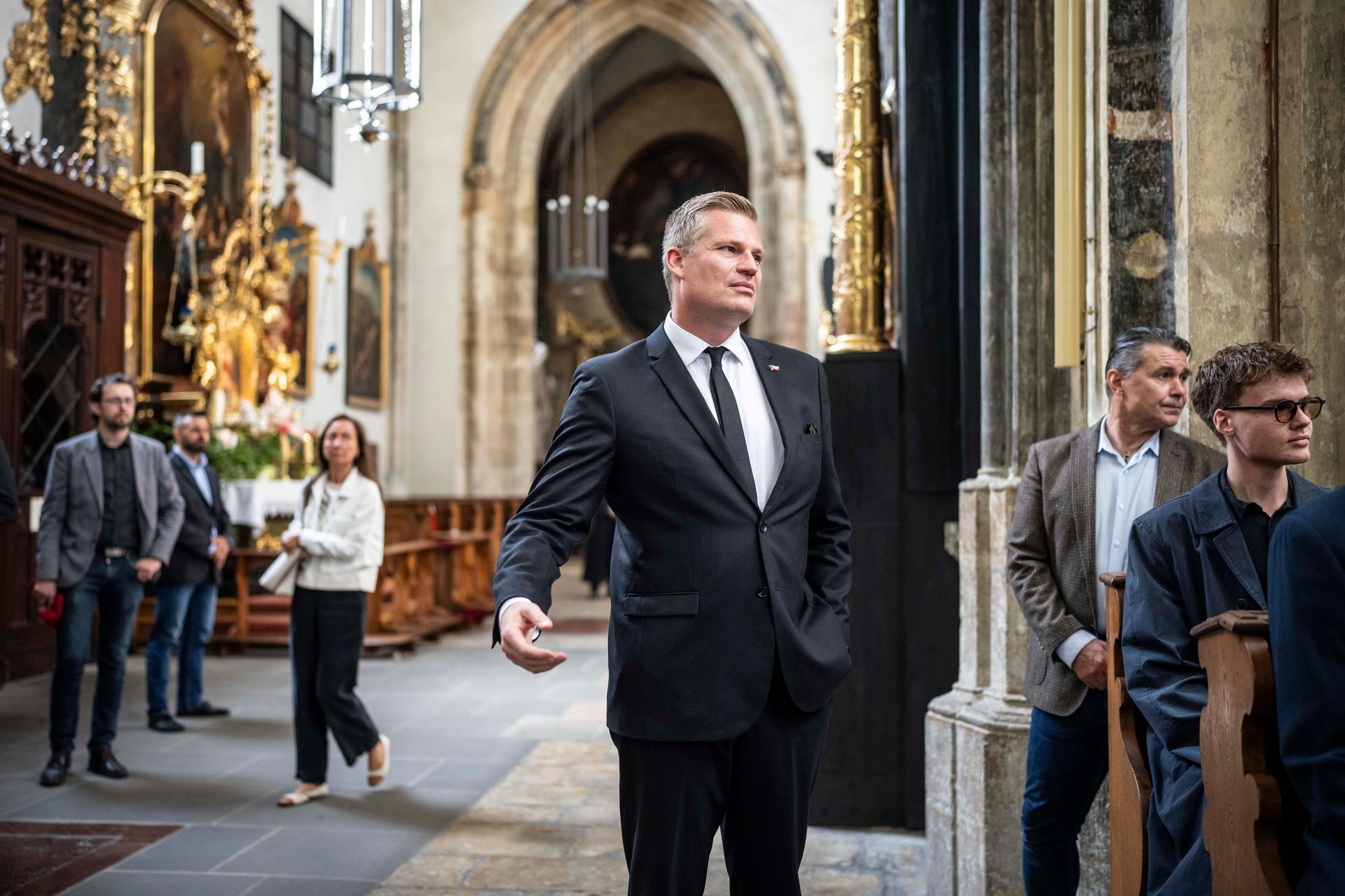 Mše svatá za Charlie Kirka, Praha, 16.9. 2025
Autor: Milan Jaroš