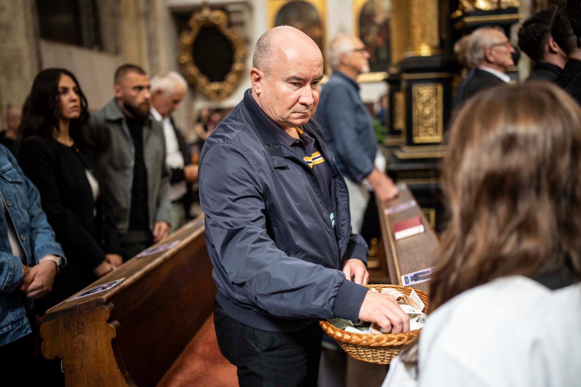 Mše svatá za Charlie Kirka, Praha, 16.9. 2025
Autor: Milan Jaroš