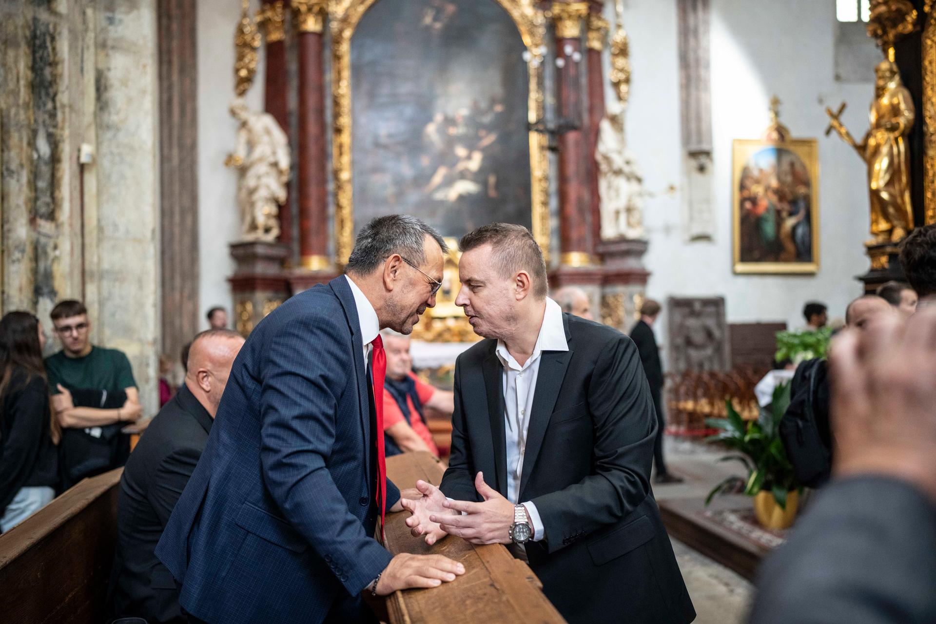 Mše svatá za Charlie Kirka, Praha, 16.9. 2025
Autor: Milan Jaroš