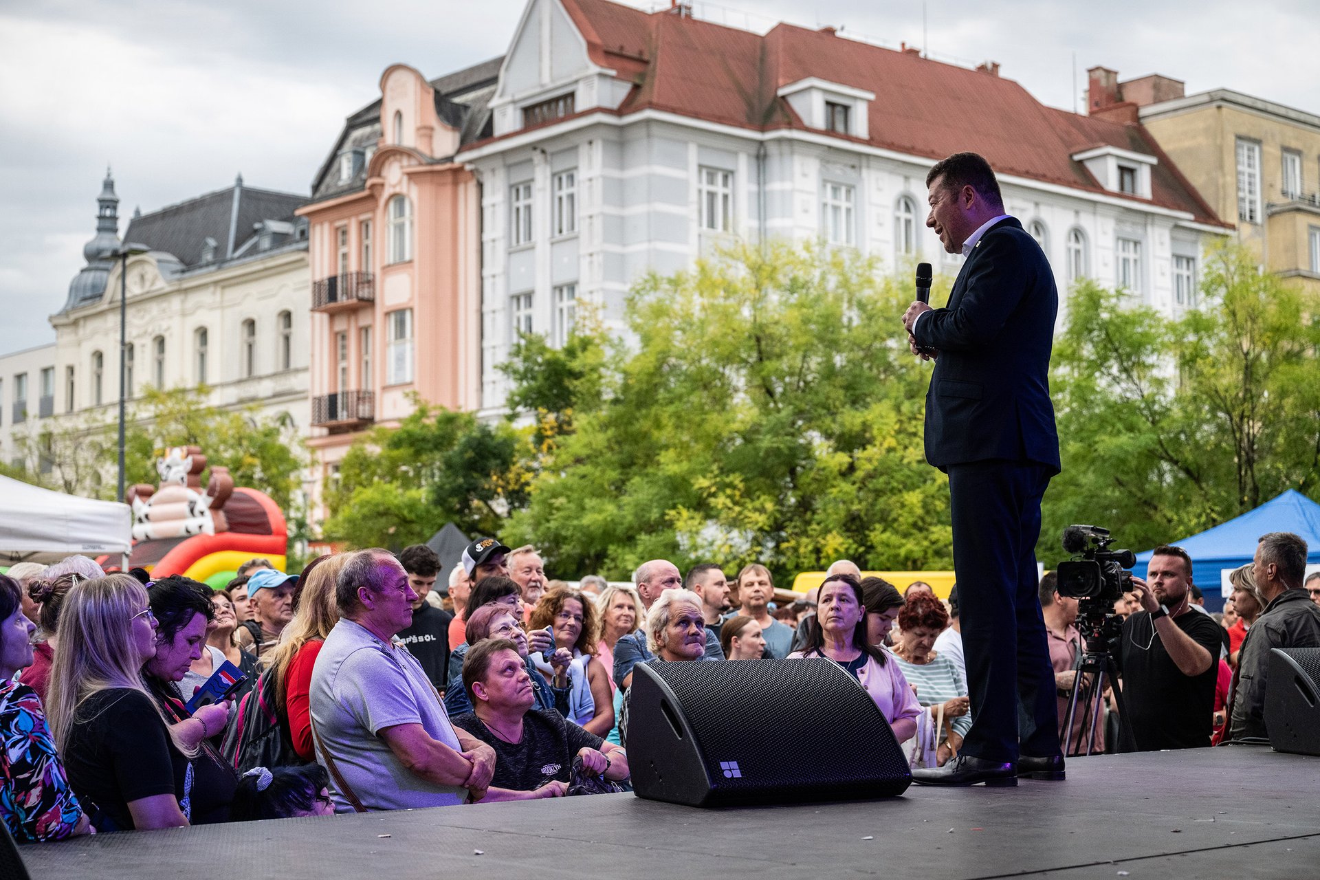 Předvolební mítink SPD v Ostravě