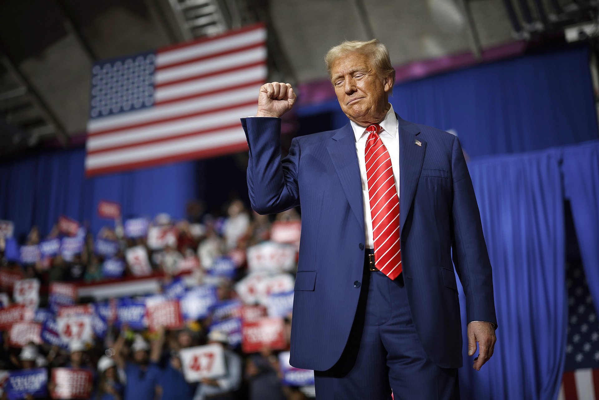 Donald Trump chce být sám.
Autor: Getty Images